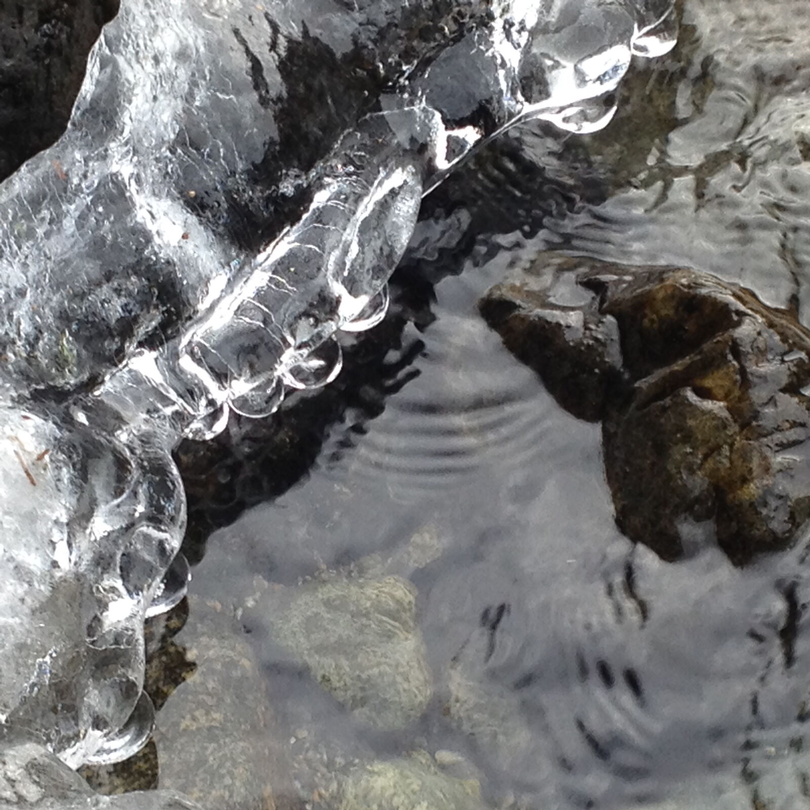 Apple iPhone 4S sample photo. Canada, frozen, river, ice photography