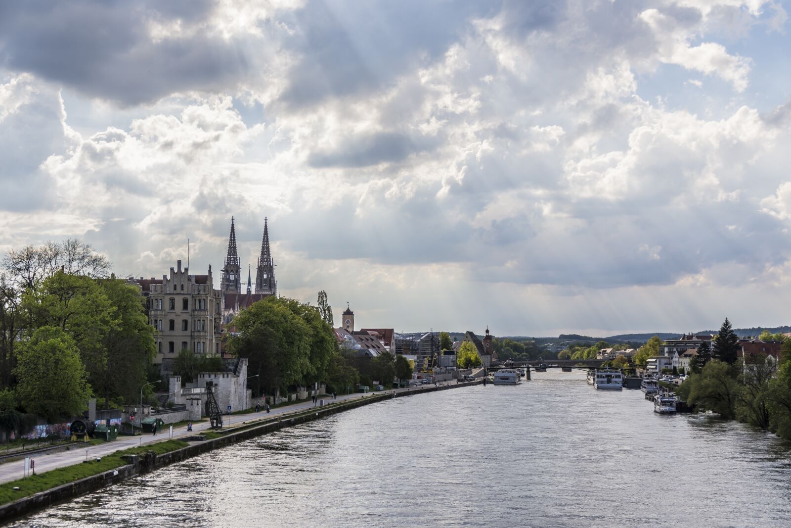 Nikon D7200 sample photo. Regensburg, dom, panorama photography