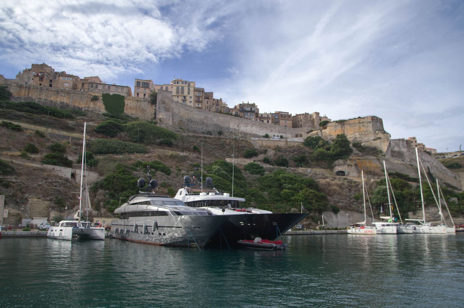 Pentax KP sample photo. Corsican, bonifacio, citadel photography