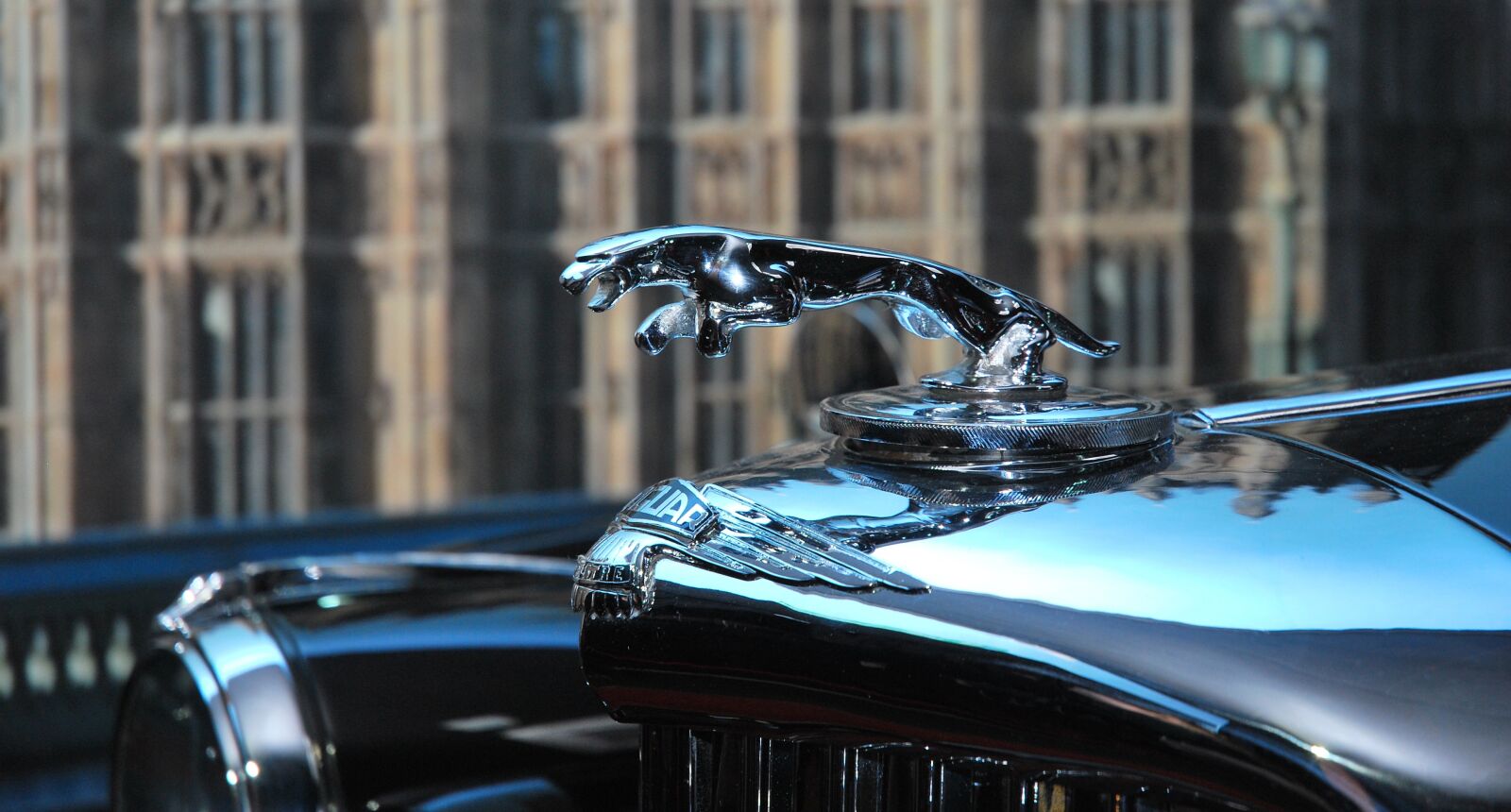 Nikon D60 sample photo. Jaguar, car, classic photography