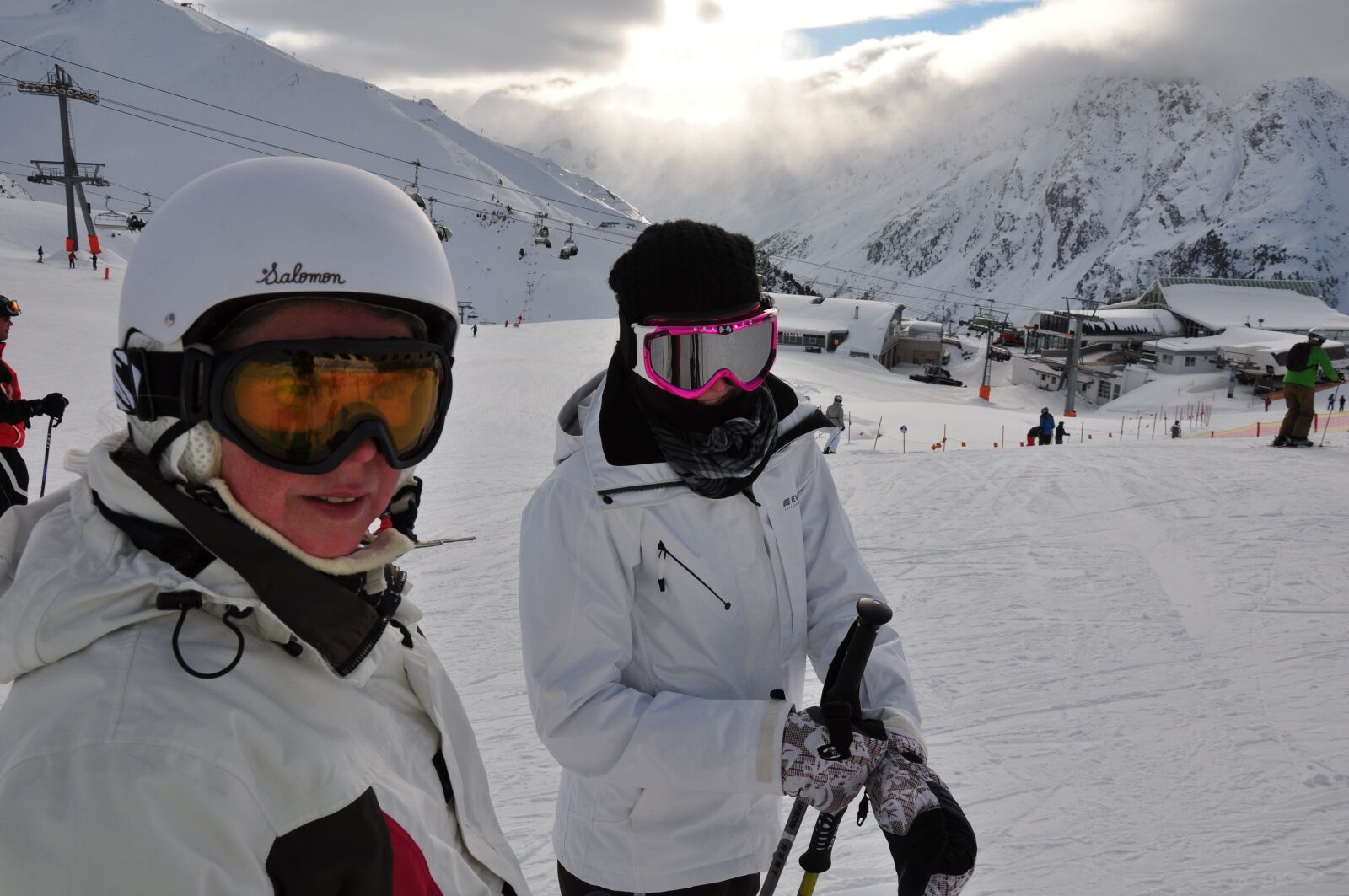 Nikon D90 sample photo. Skiing, snow, alps photography