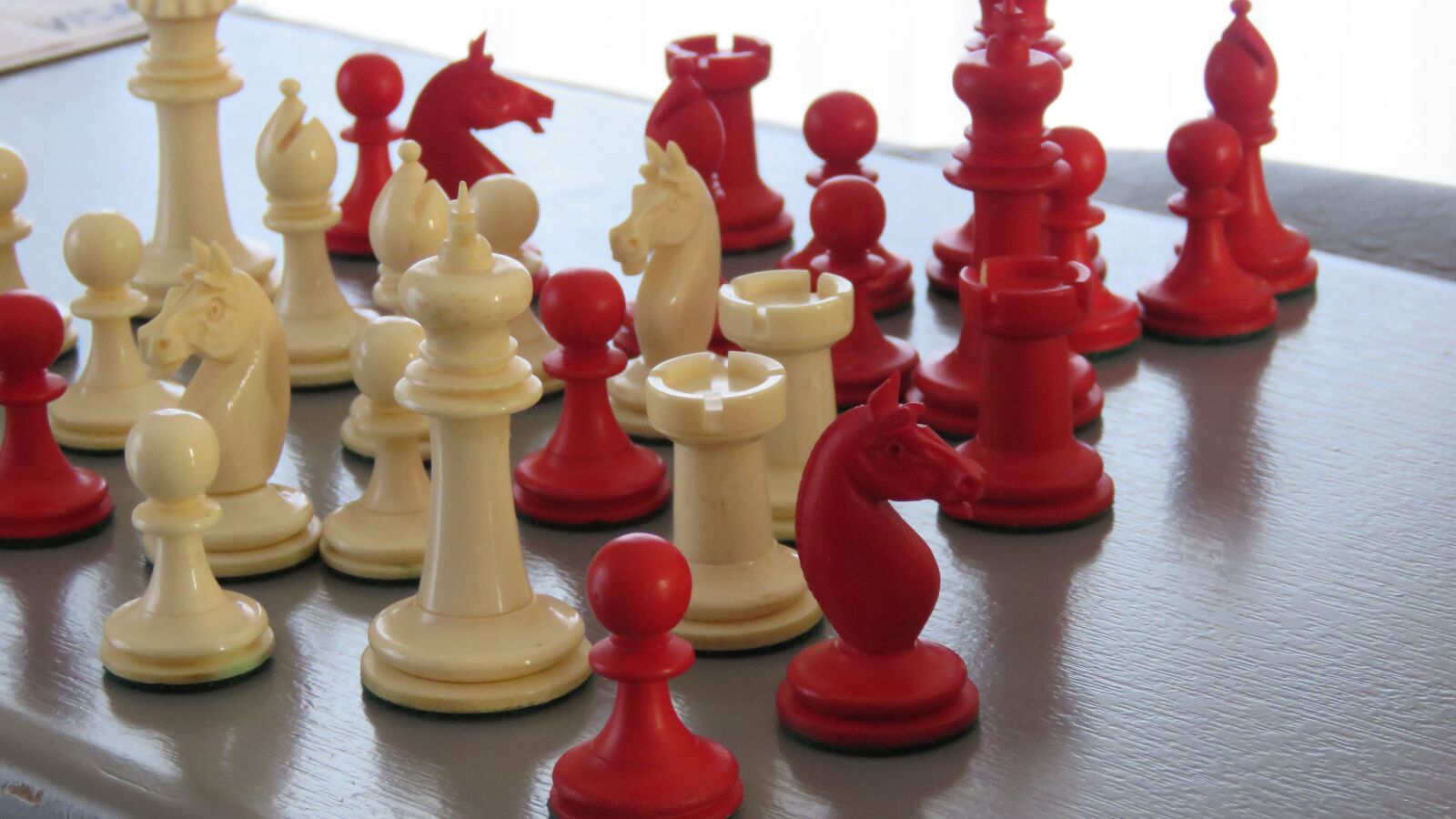 Canon PowerShot SX60 HS sample photo. Chess, red, play photography