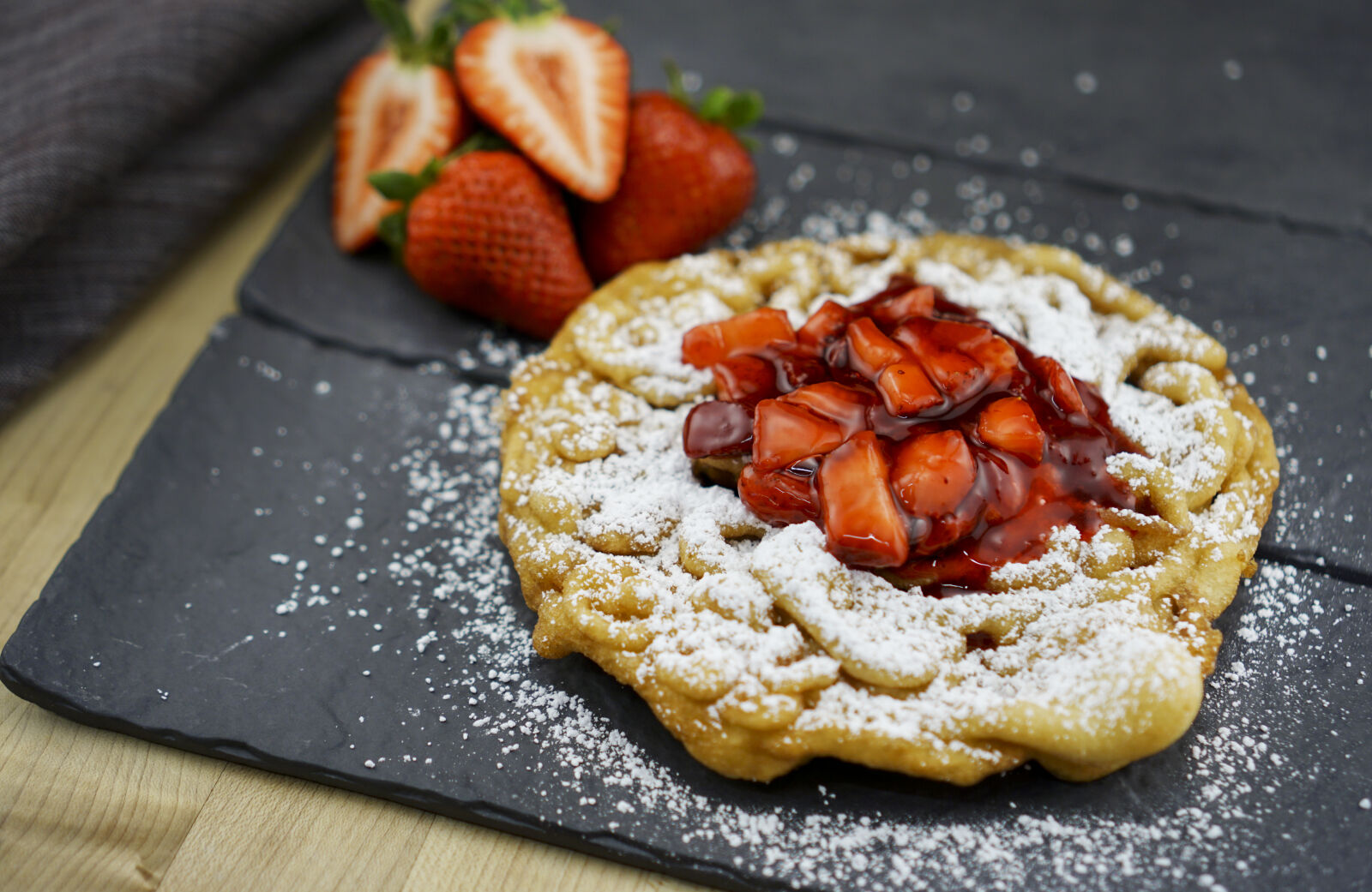 Sony a6000 + Sony E 35mm F1.8 OSS sample photo. Cake, dessert, fair, food photography