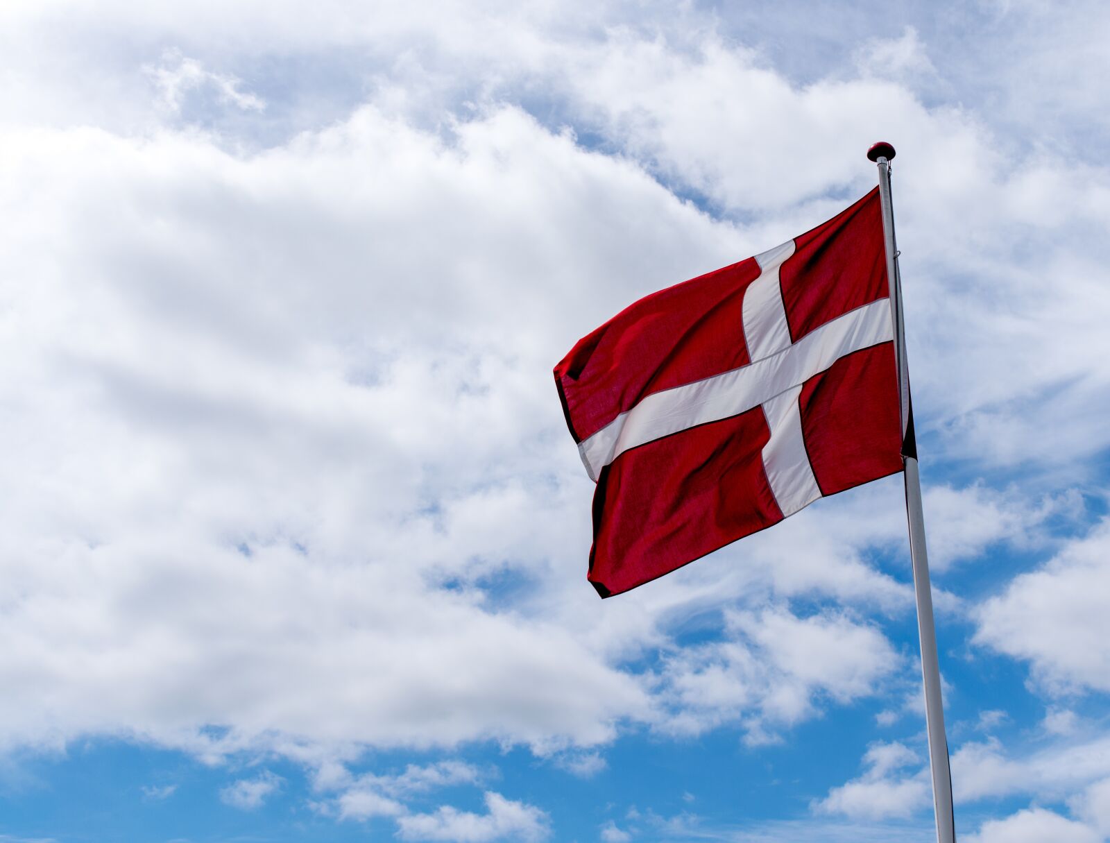 Nikon D3300 sample photo. Danish, flag, sky photography