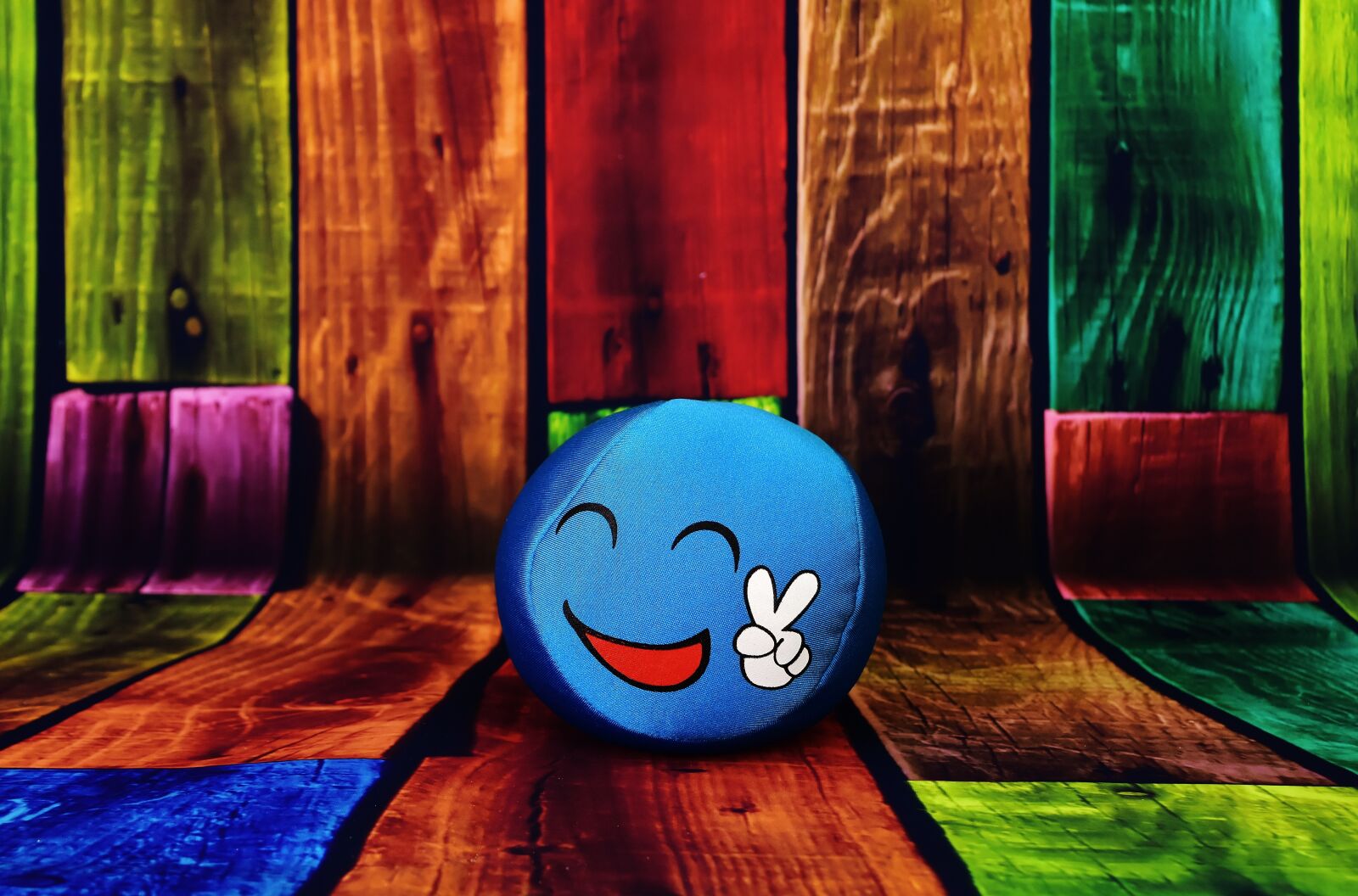 Nikon D7200 sample photo. Smiley, funny, blue photography