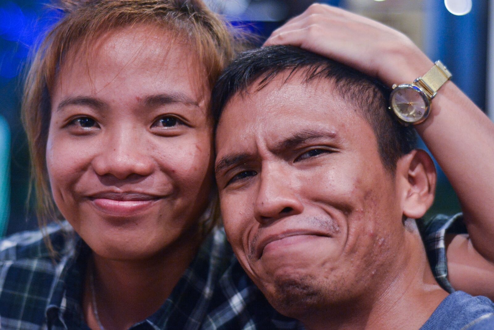 Nikon D7100 sample photo. Couple, acne, young photography