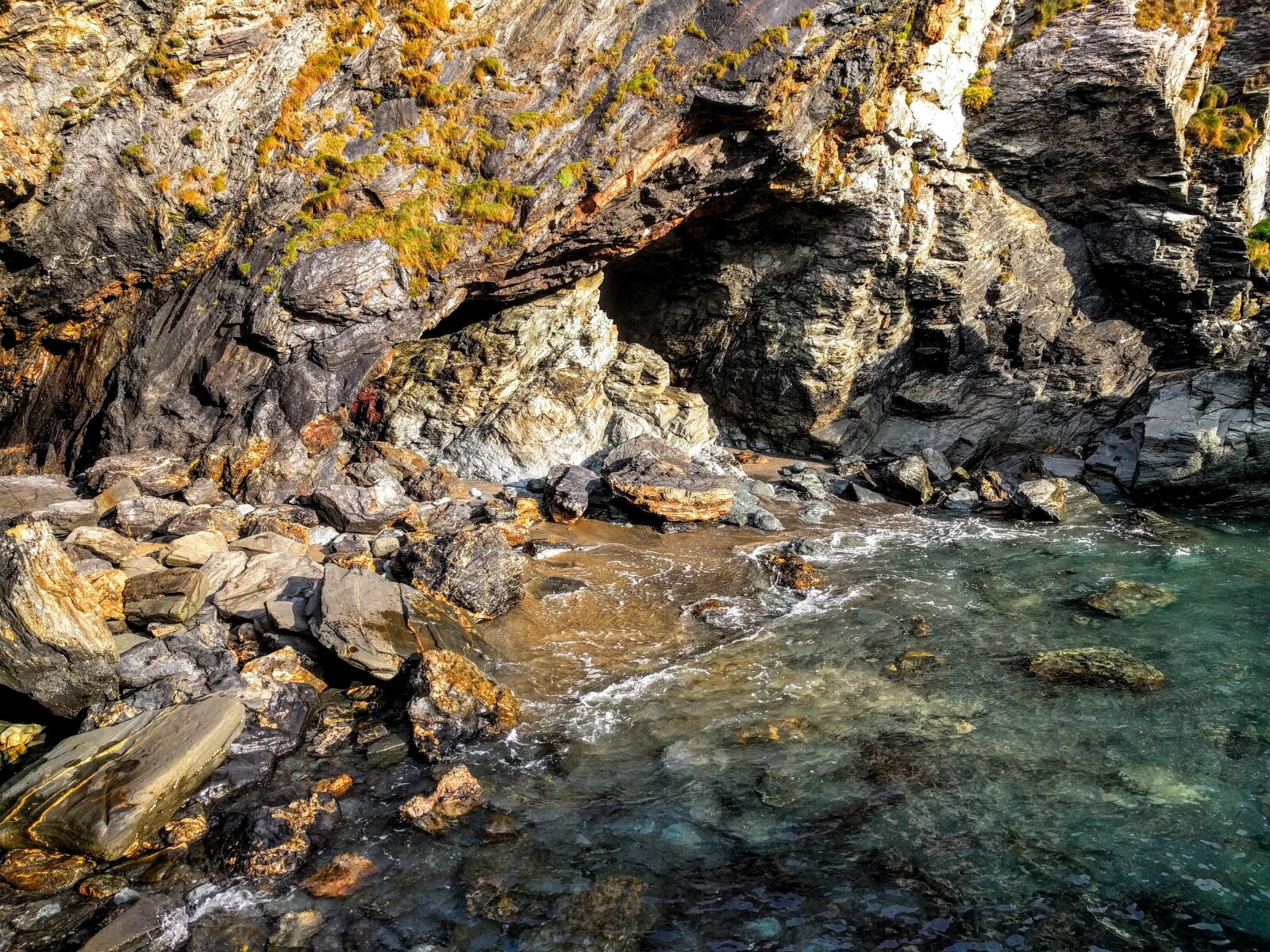 Google Nexus 6P sample photo. Rocks, sea, coast photography