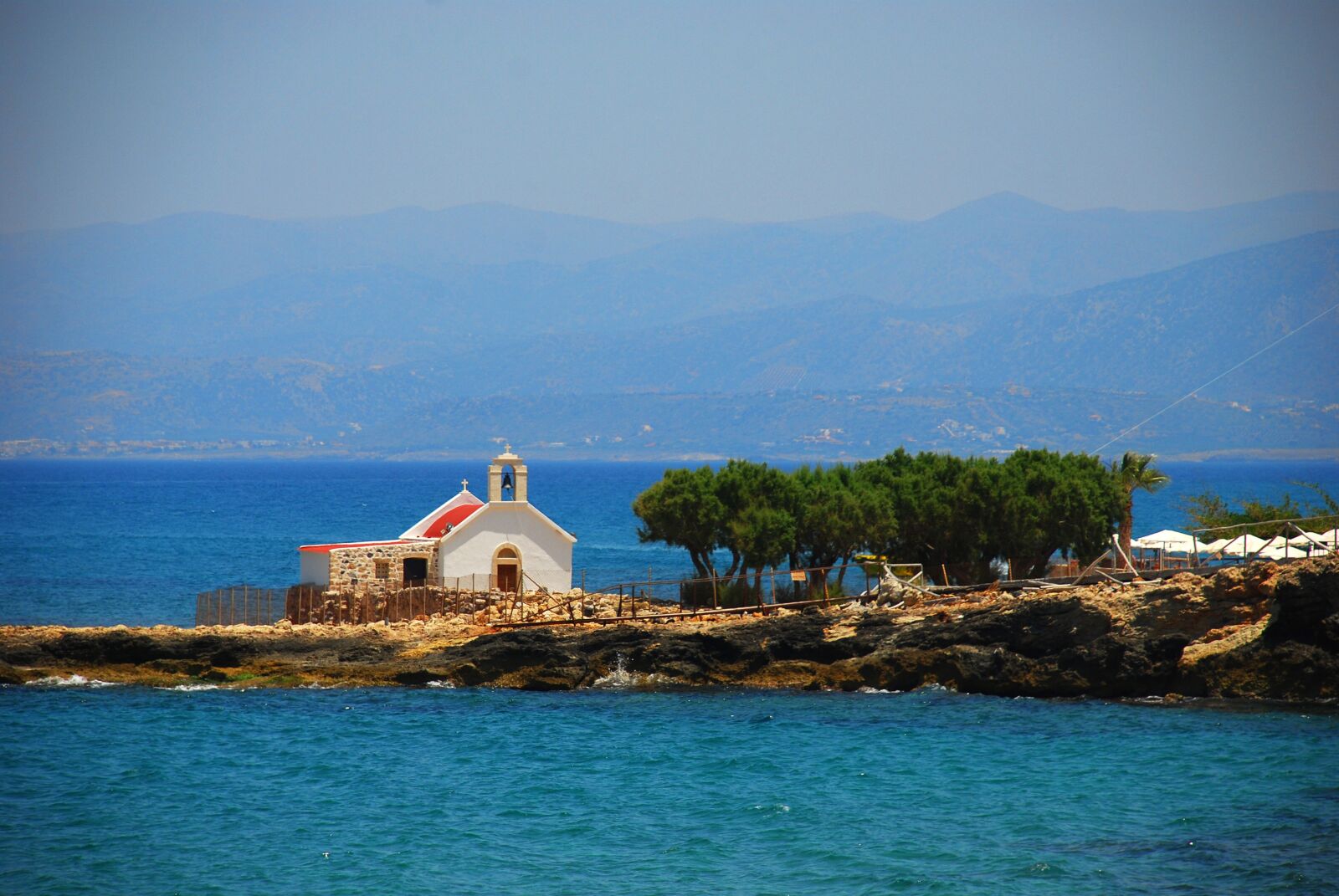 Nikon D80 sample photo. Crete, greece, chapel photography