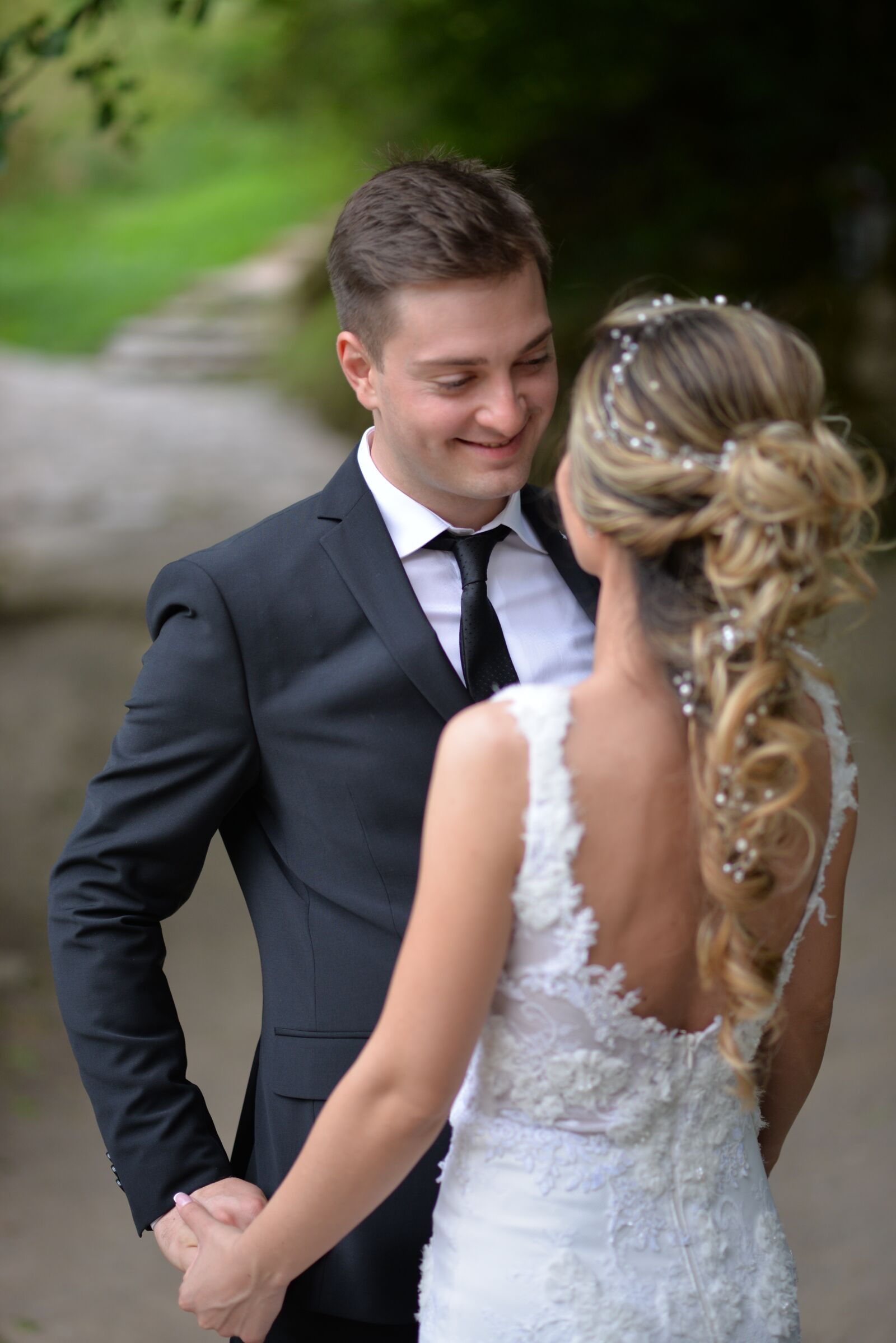 Nikon D610 sample photo. Married, groom, bride photography