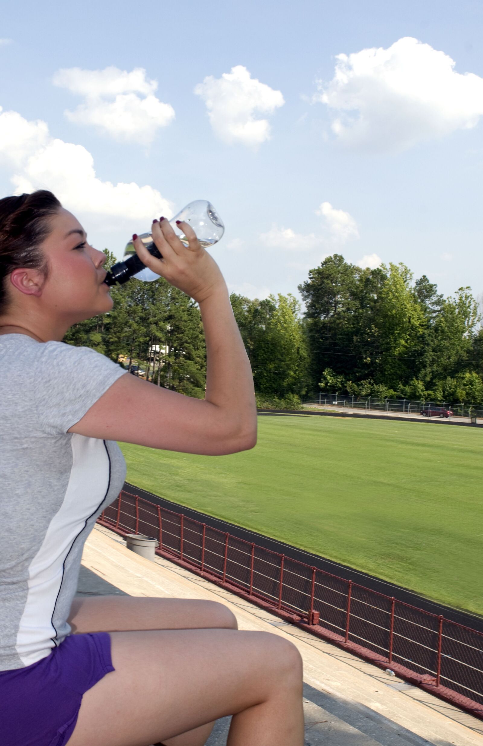 Nikon D300 sample photo. Woman, getting, exercise, running photography