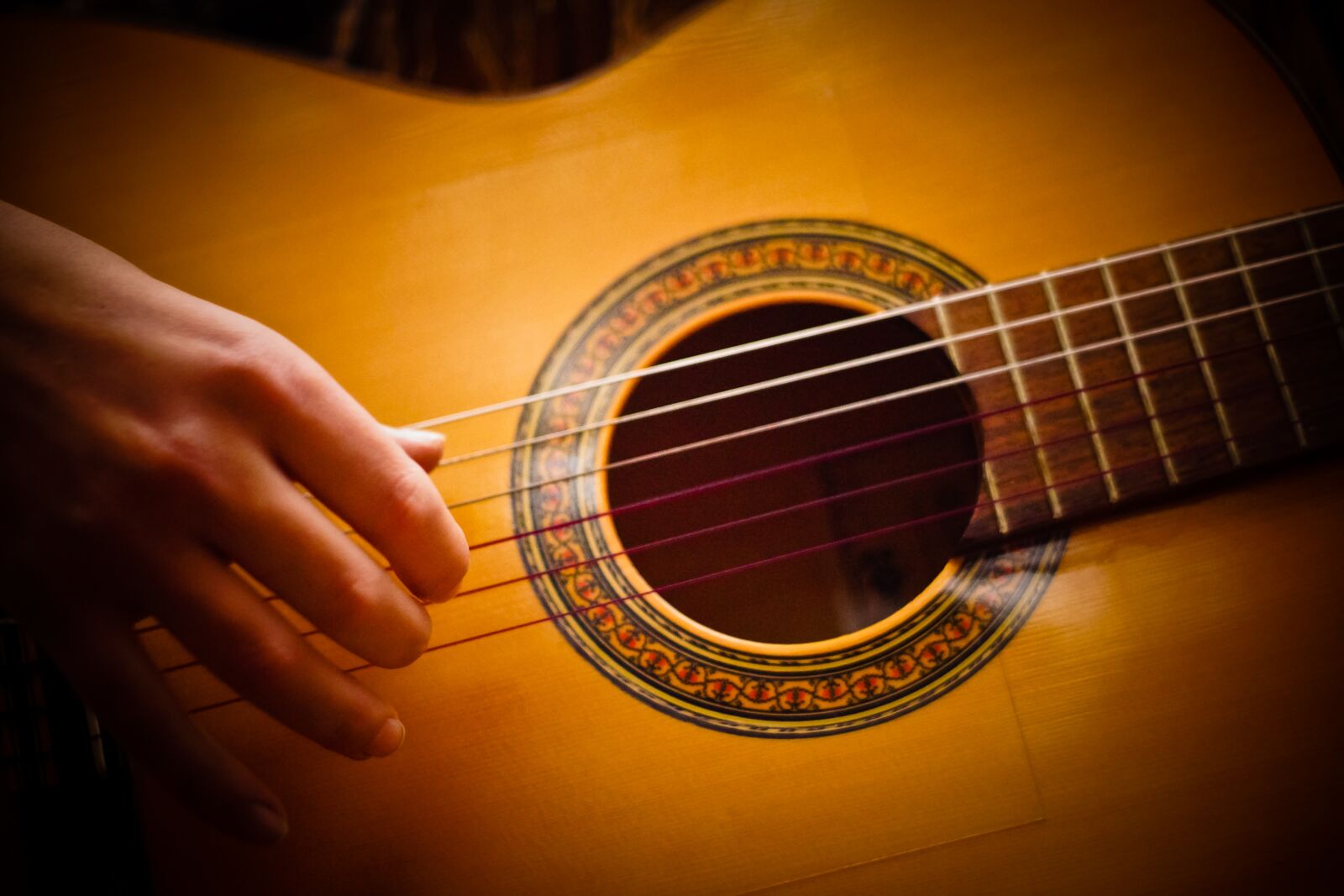 Sony SLT-A77 + Minolta AF 50mm F1.7 sample photo. Guitar, music, instrument photography