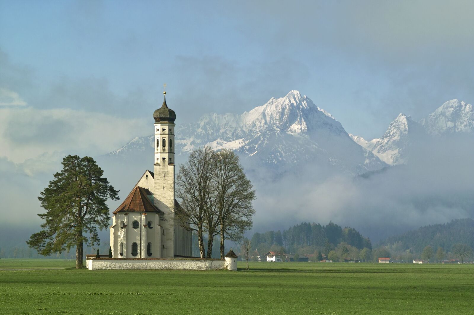 Sigma SD14 sample photo. Saint coloman, church, architecture photography