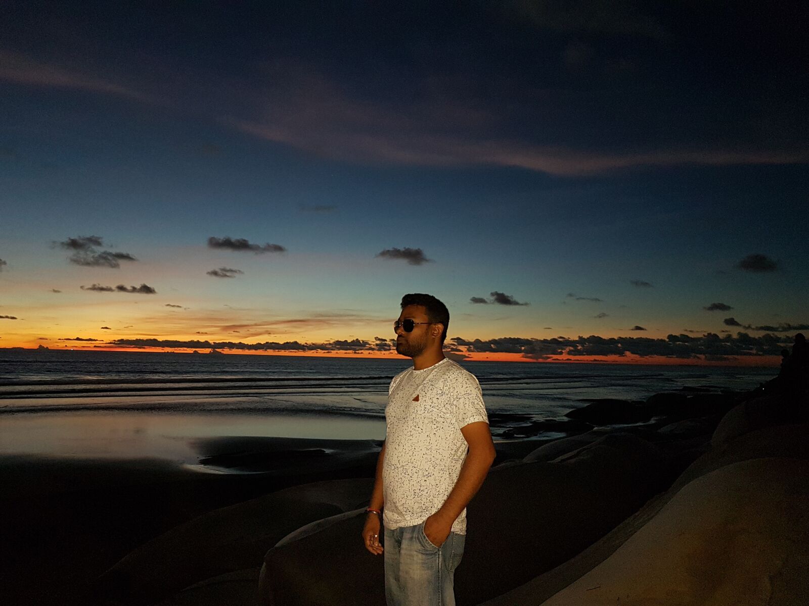 Samsung Galaxy S7 Edge sample photo. Cox's bazar, beach, sunset photography