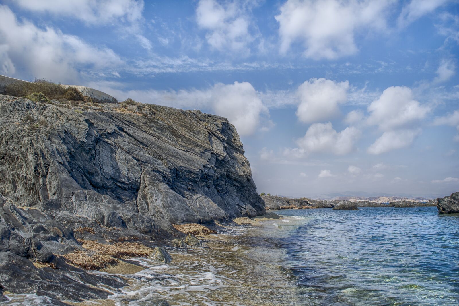 Nikon D3300 sample photo. Beach, rock, costa photography