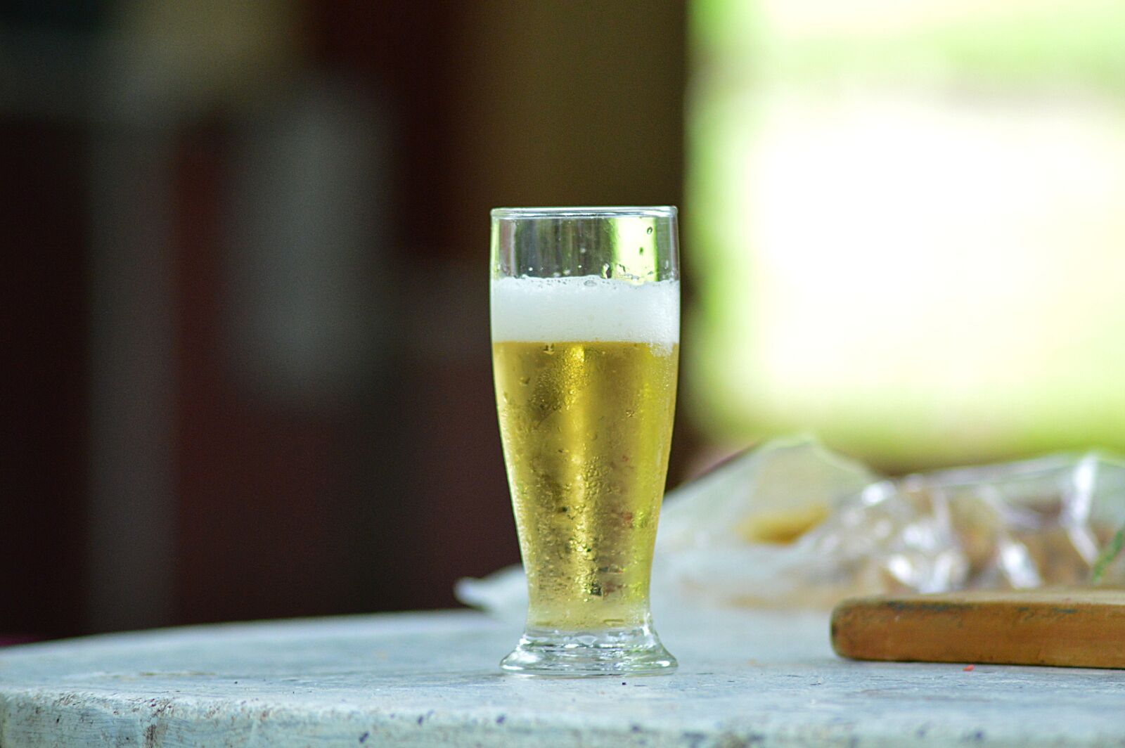 Nikon D3200 sample photo. Beer, glass, drink photography