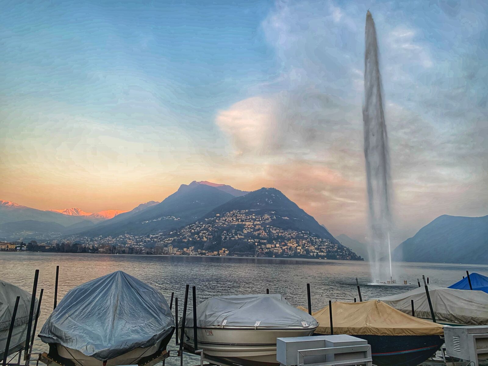 Apple iPhone XS Max sample photo. Lugano, switzerland, mountains photography
