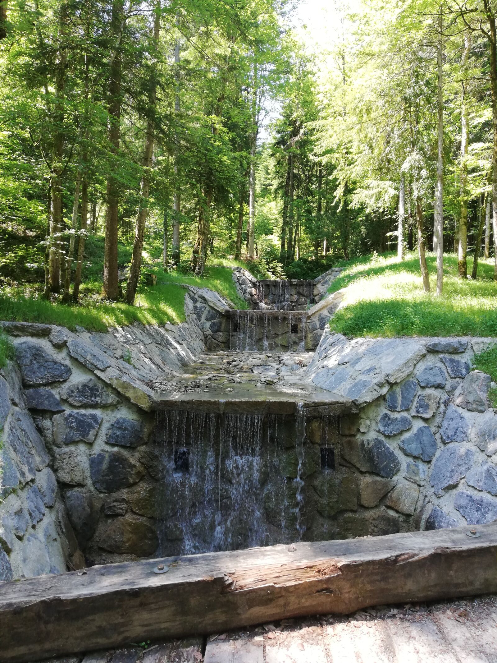 HUAWEI P20 lite sample photo. Brauneck, water, gradient photography