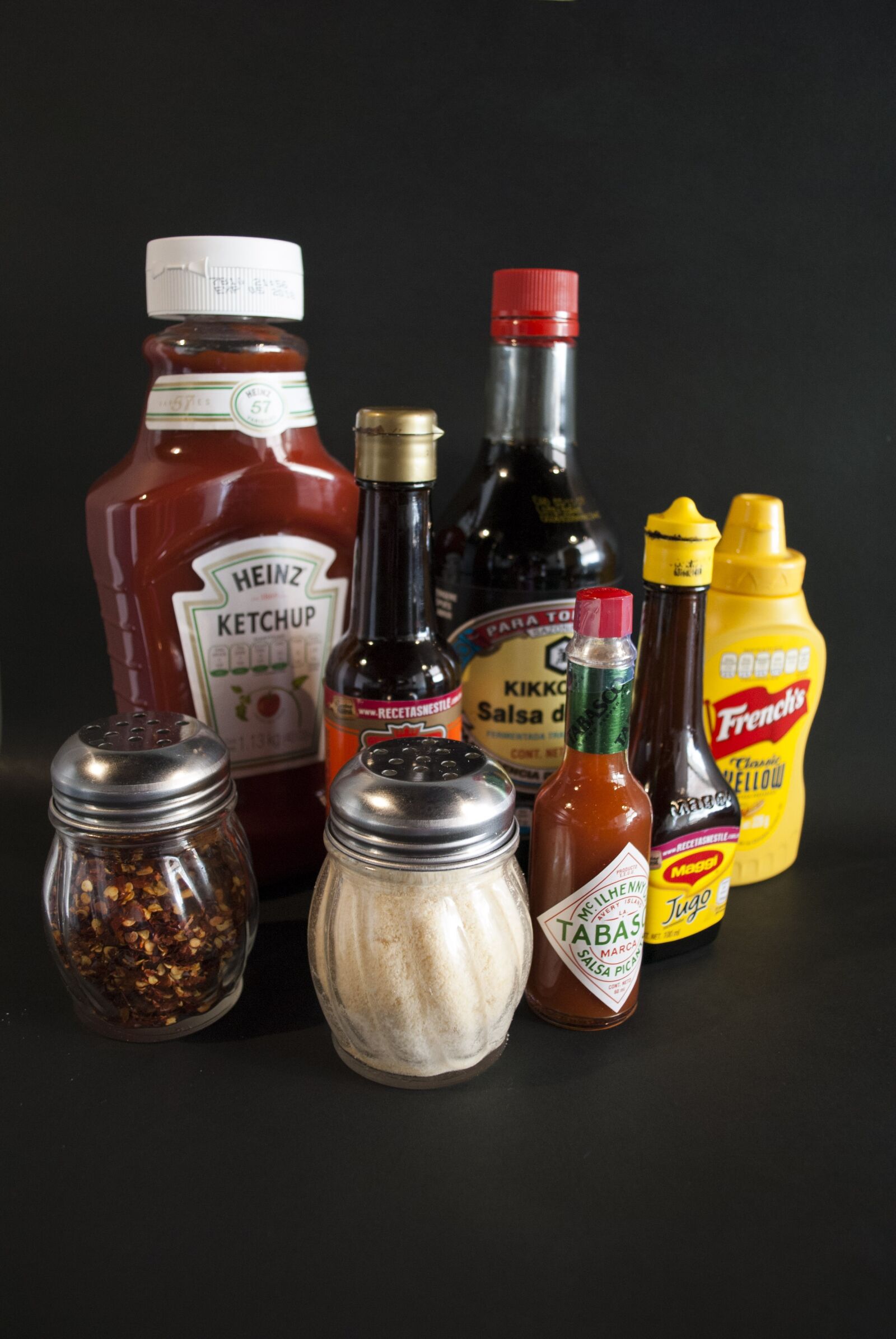 Nikon D3000 sample photo. Pepper, condiments, mustard photography