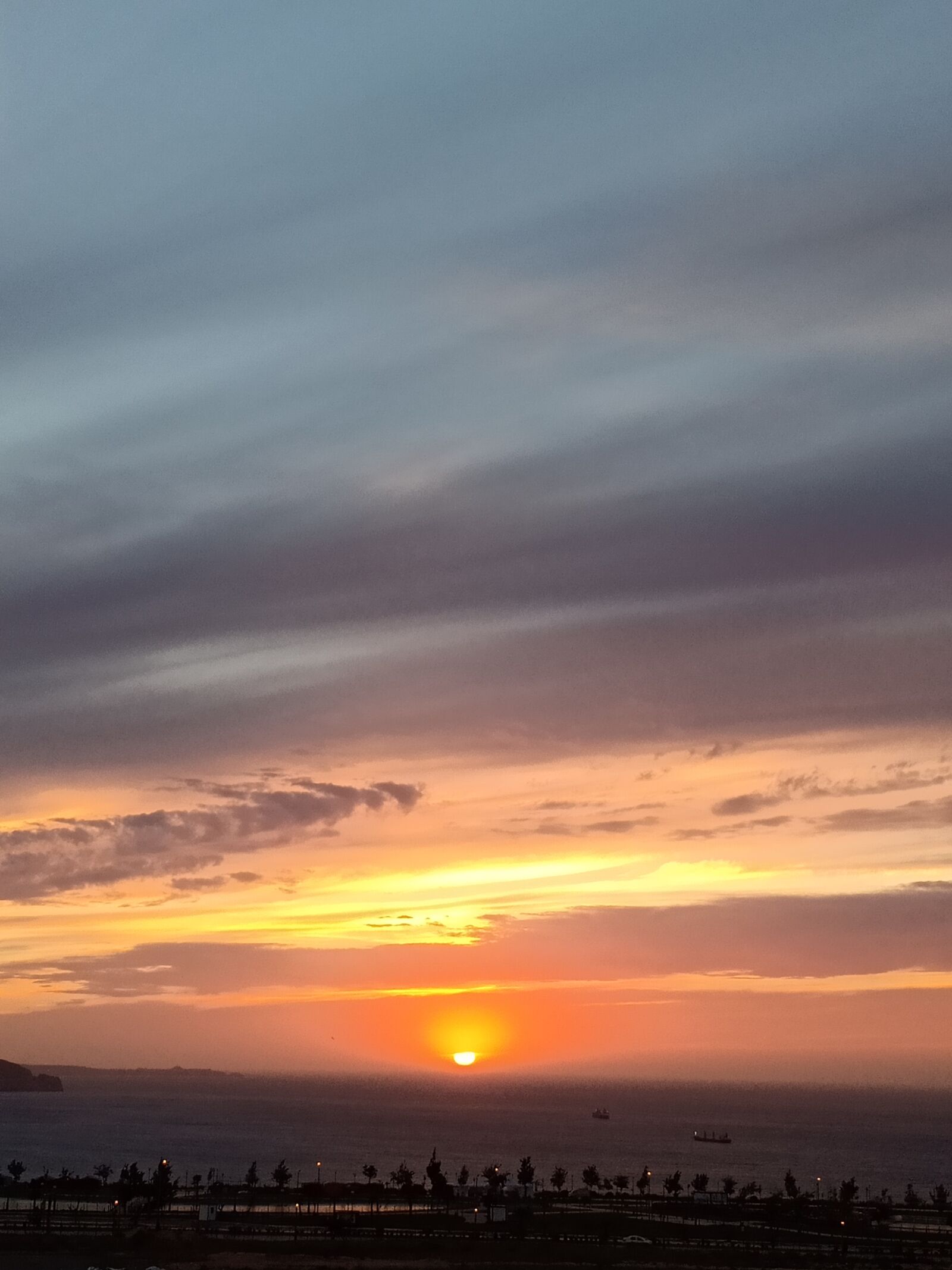 OPPO F7 sample photo. Sunset, algeria, oran photography