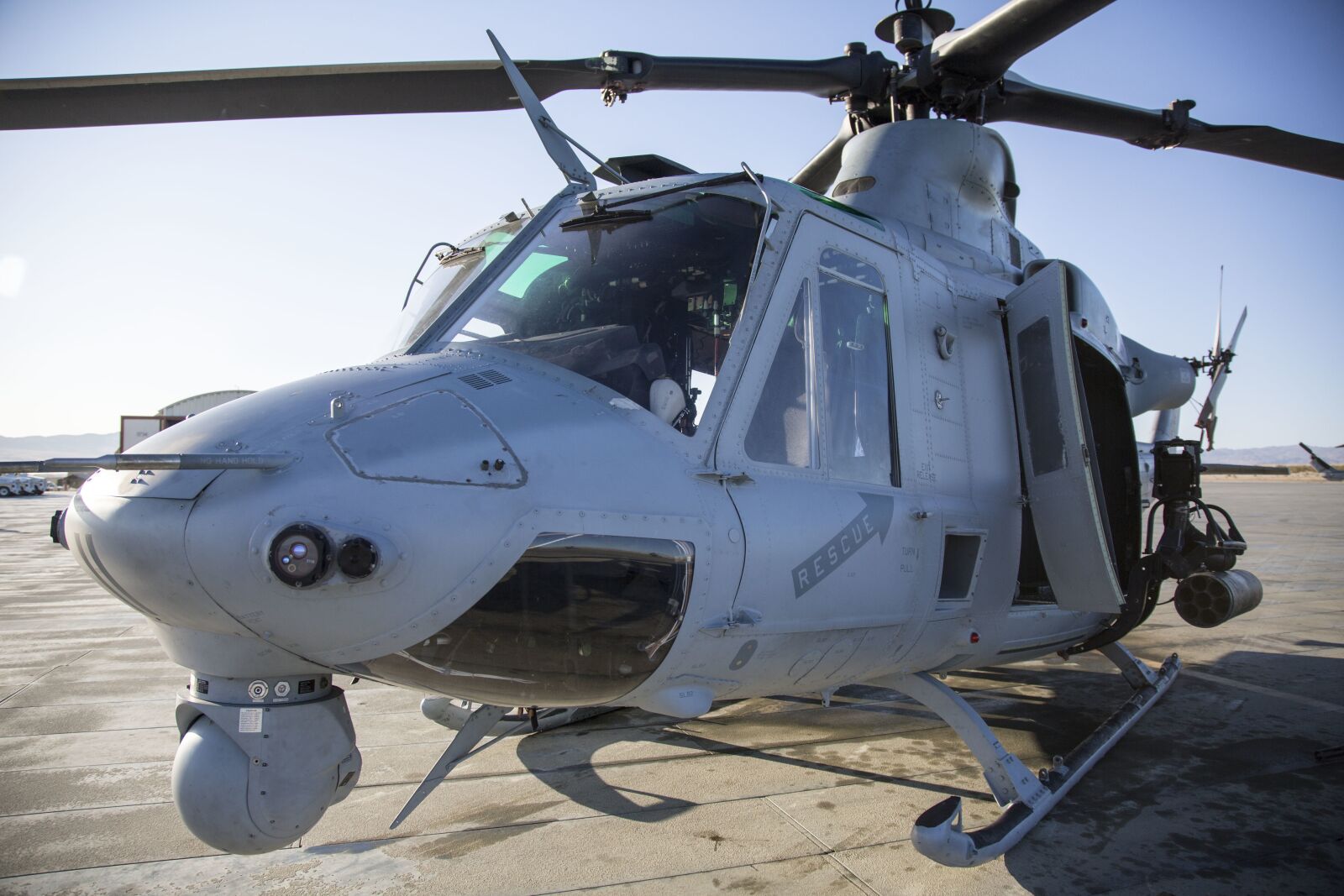 Canon EF 24-105mm F4L IS USM sample photo. Uh-1y huey, united states photography