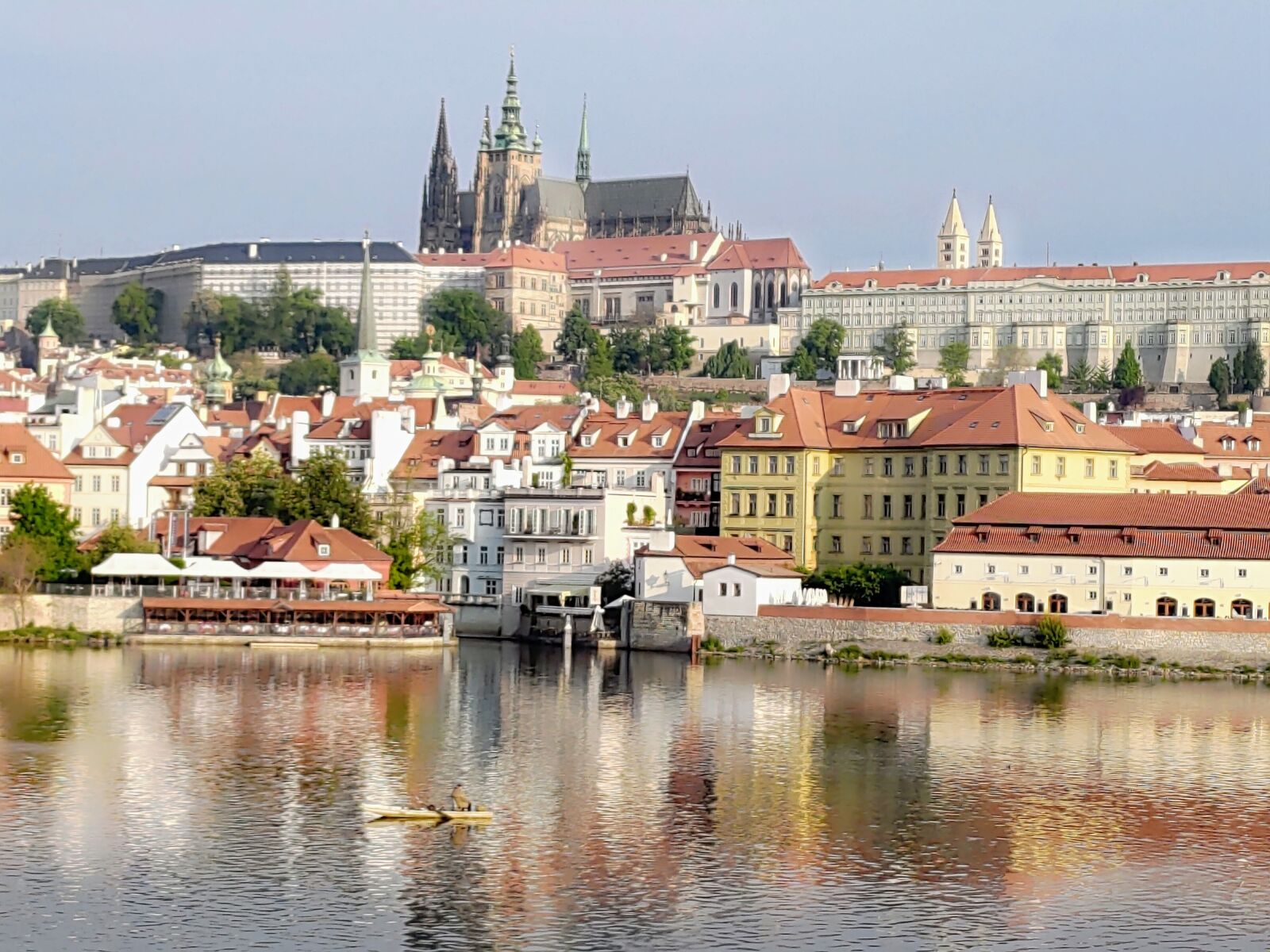 ASUS I01WD sample photo. Prague, panorama, castle photography