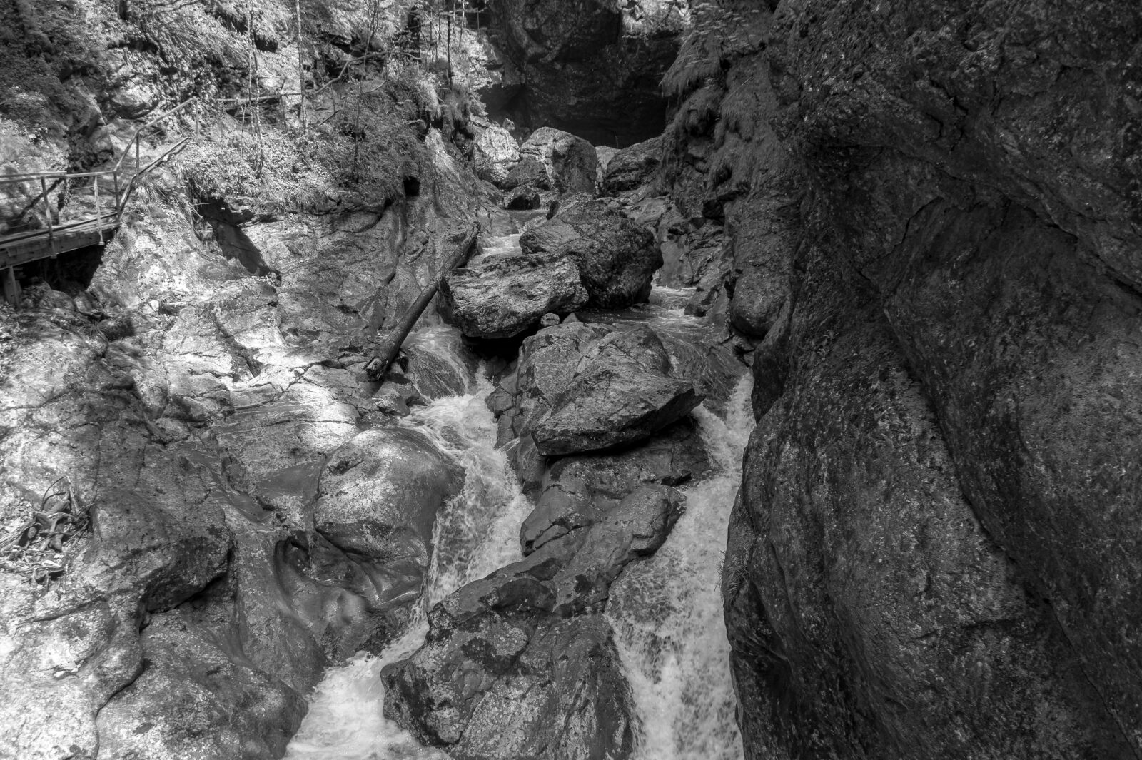 Sony SLT-A58 sample photo. Black and white, water photography