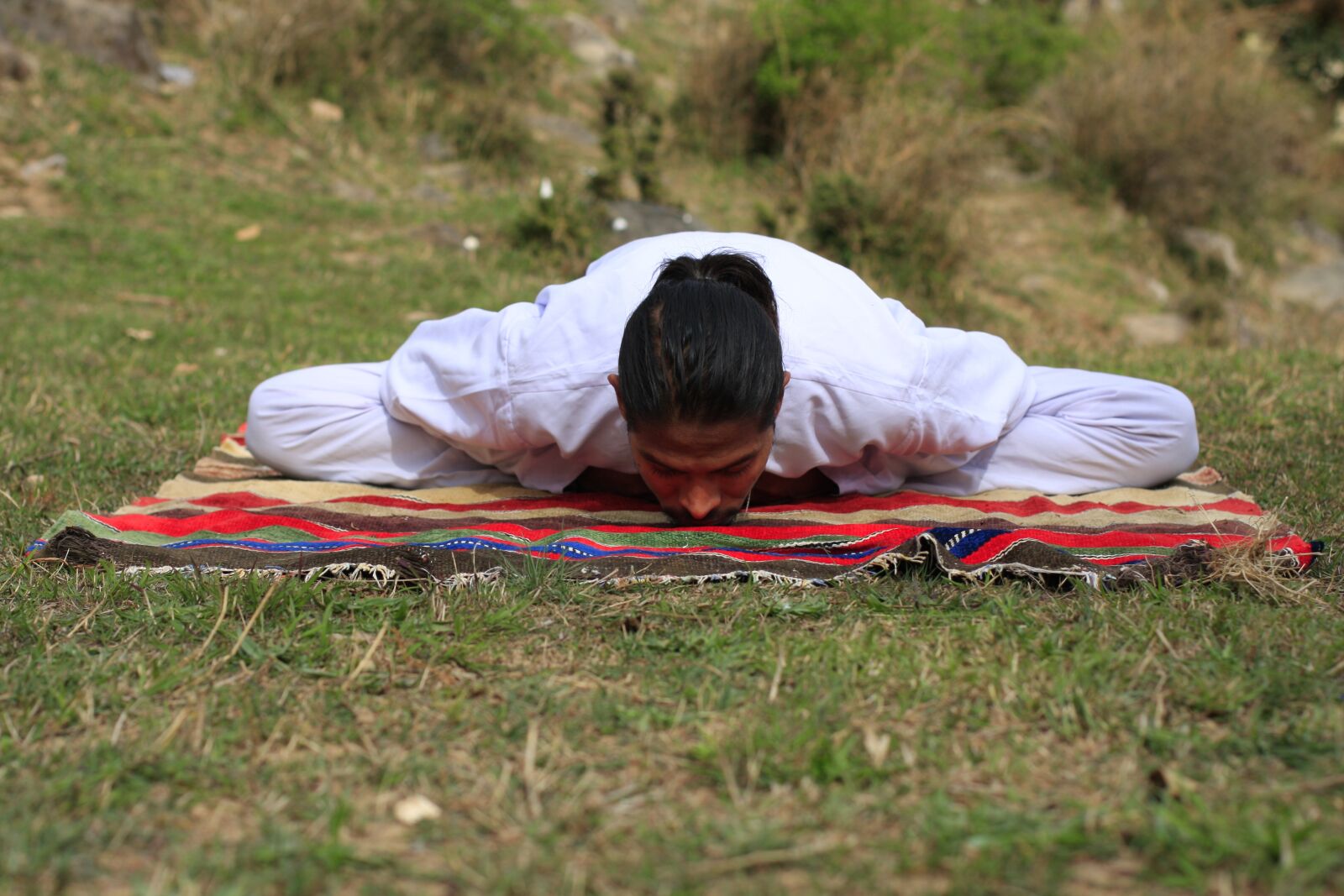 Canon EOS 40D sample photo. Yoga, indian, indian yogi photography