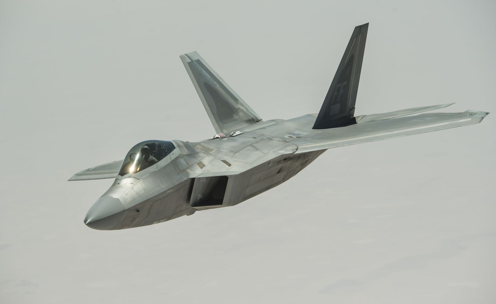 Nikon D4S sample photo. F-22 raptor, stealth, aircraft photography