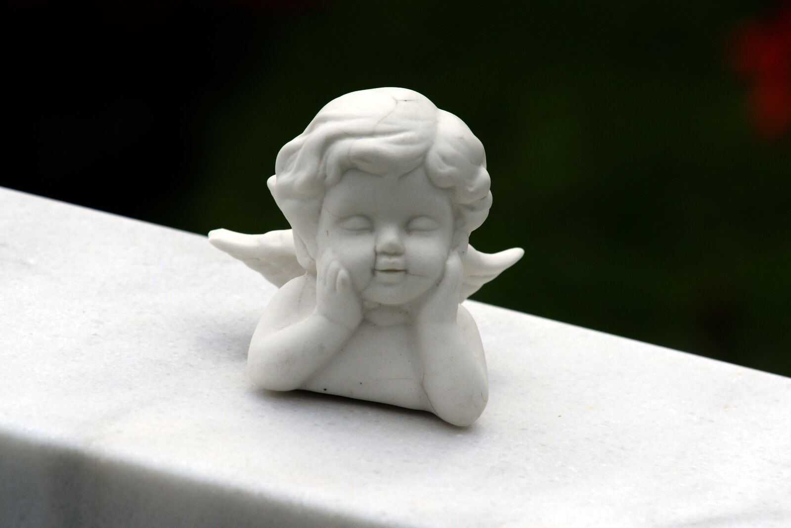 Sony Alpha DSLR-A700 sample photo. Angel, stone, art photography