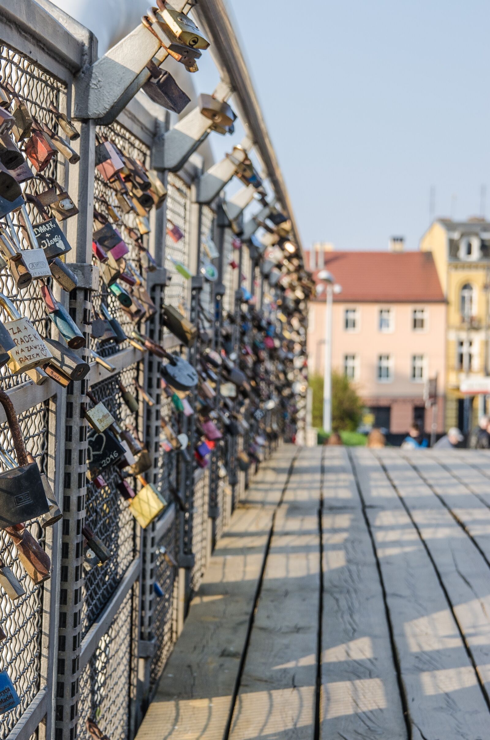 Nikon D5100 sample photo. Bridge, padlocks, footbridge photography
