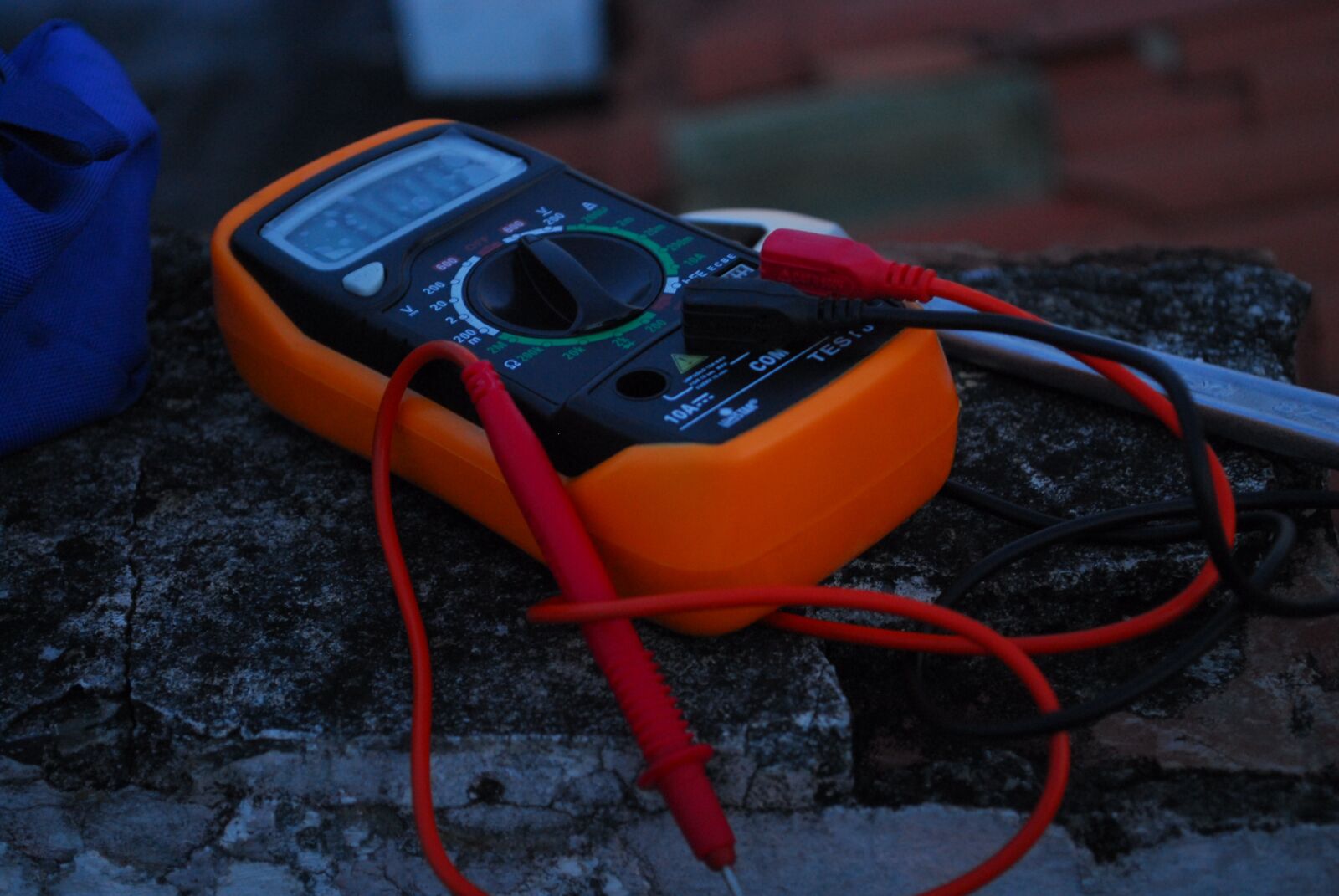 Nikon D200 sample photo. Electricity, electricity meter, work photography