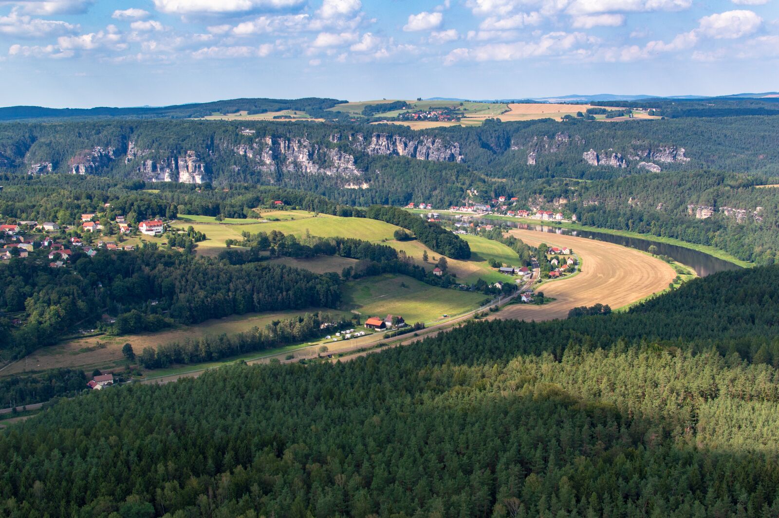 Nikon D3200 sample photo. Elbe, river, idyll photography