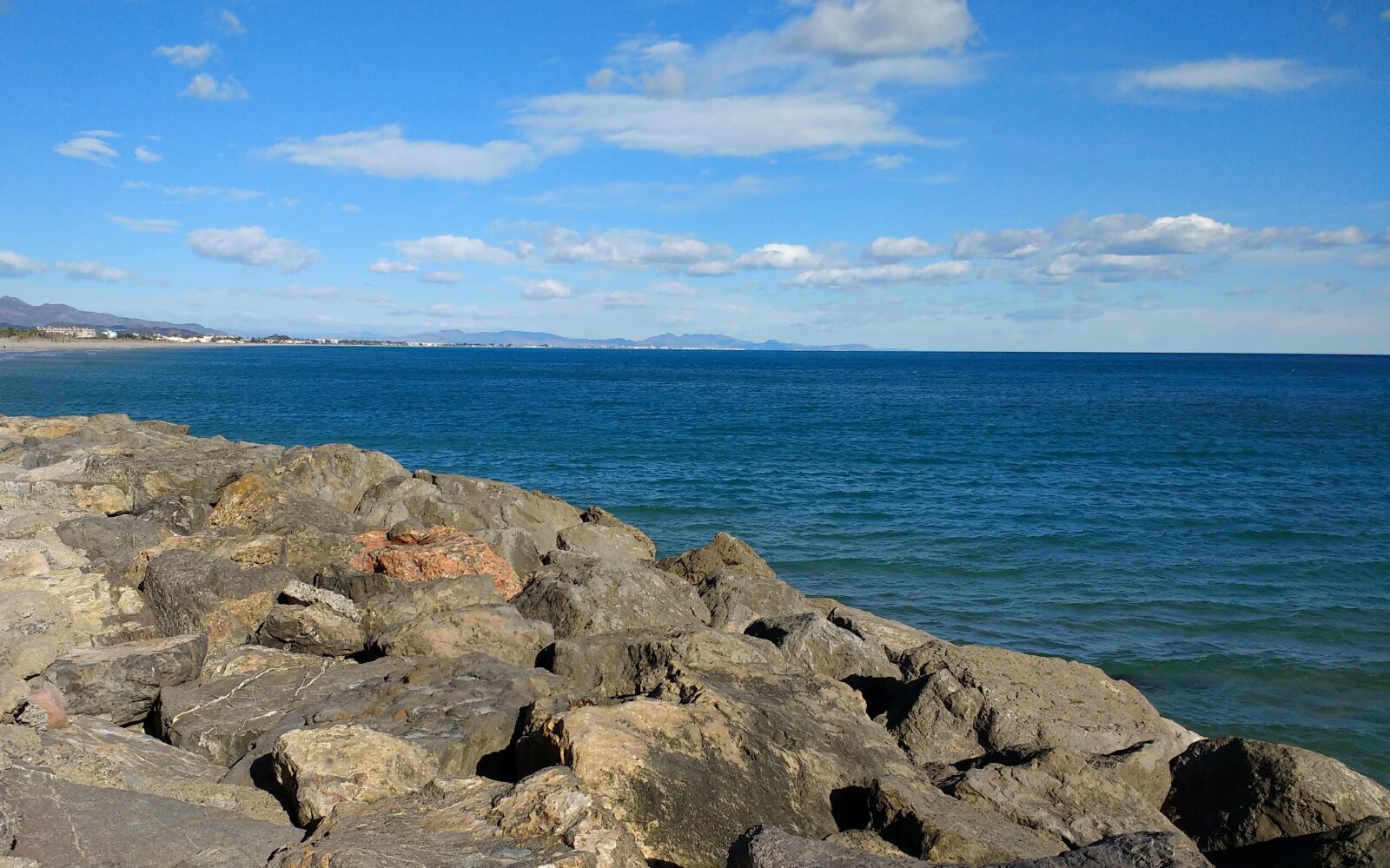 Motorola Moto G (4) sample photo. Sea, sky, costa photography