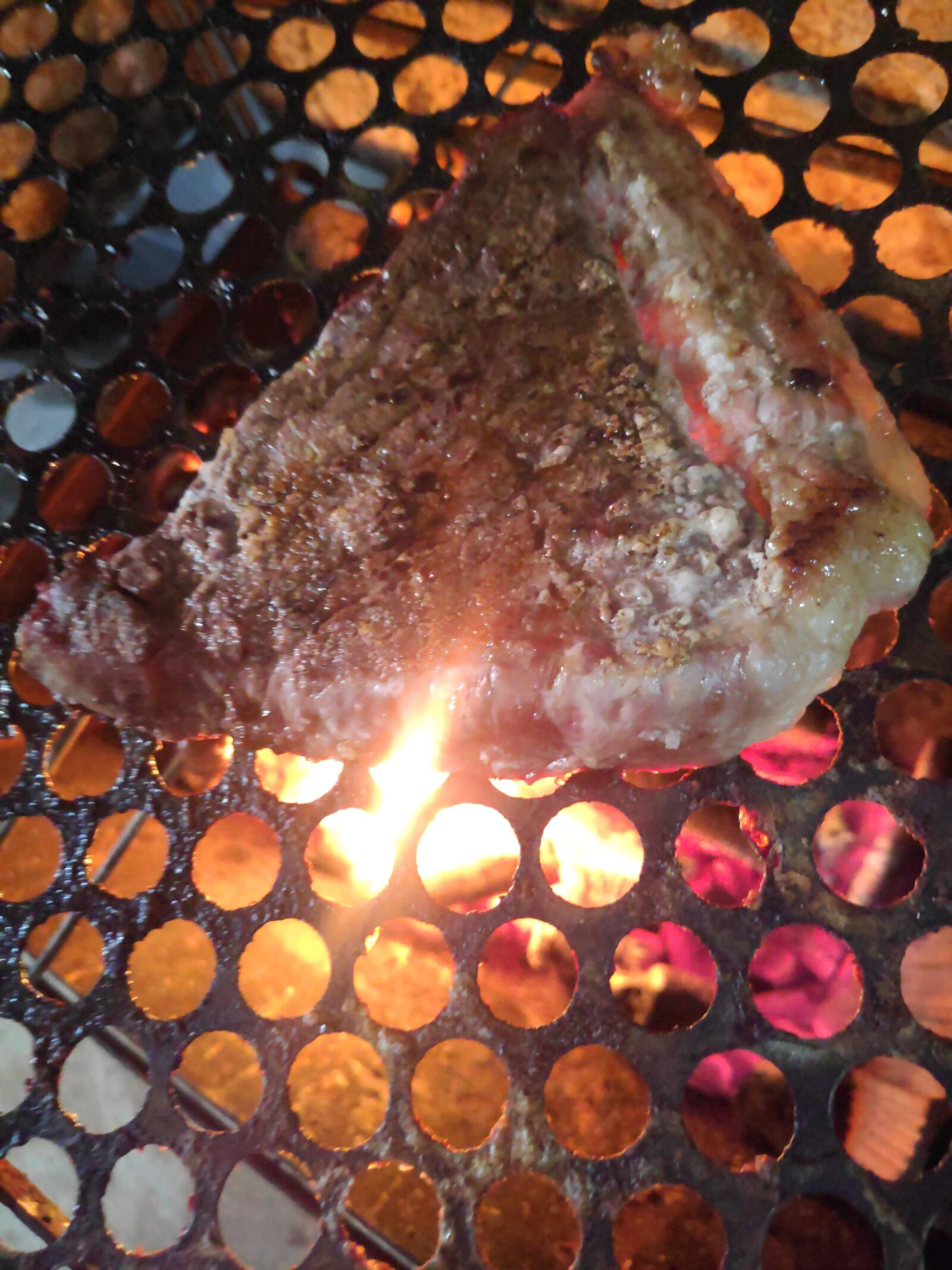 Xiaomi POCO F1 sample photo. Barbecue, fire, good price photography