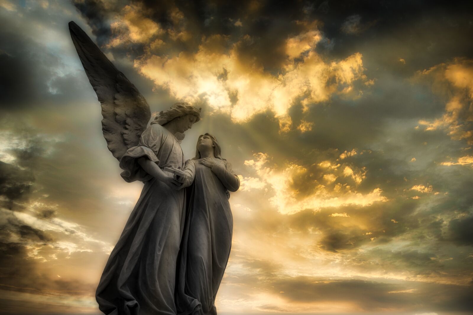 Nikon D5200 sample photo. Angel, sky, wing photography
