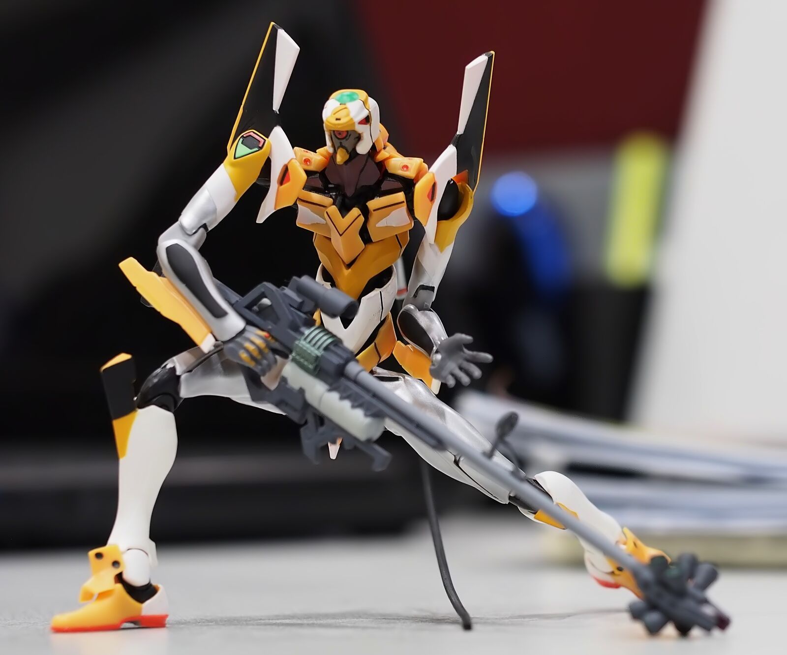 Olympus OM-D E-M5 sample photo. Evangelion eva 00 unit photography
