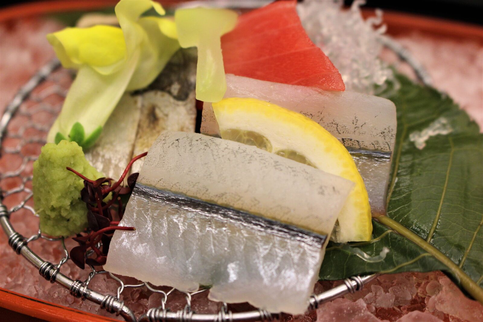 Canon EOS 100D (EOS Rebel SL1 / EOS Kiss X7) sample photo. Japanese, japan, sashimi photography