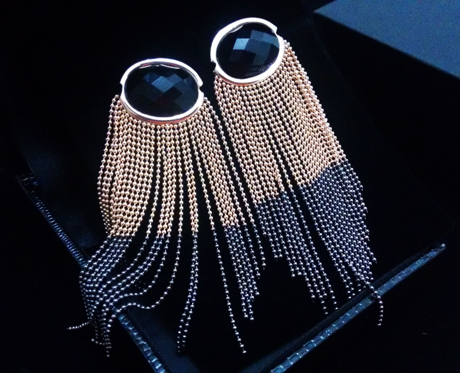 Motorola Moto G (2nd Gen) sample photo. Fringe earring, earring, semijoia photography