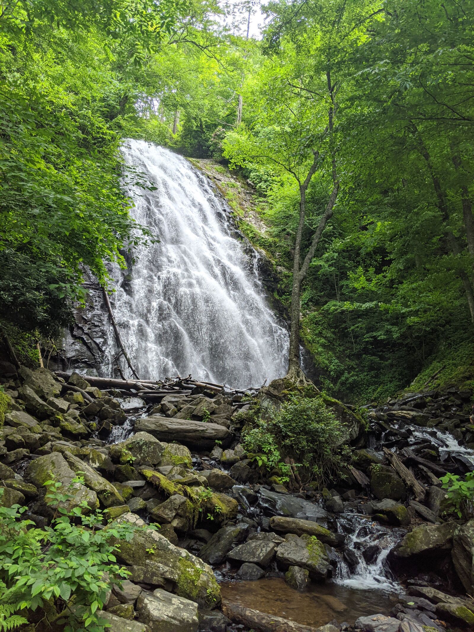 Google Pixel 3 XL sample photo. Waterfall, water, nature photography