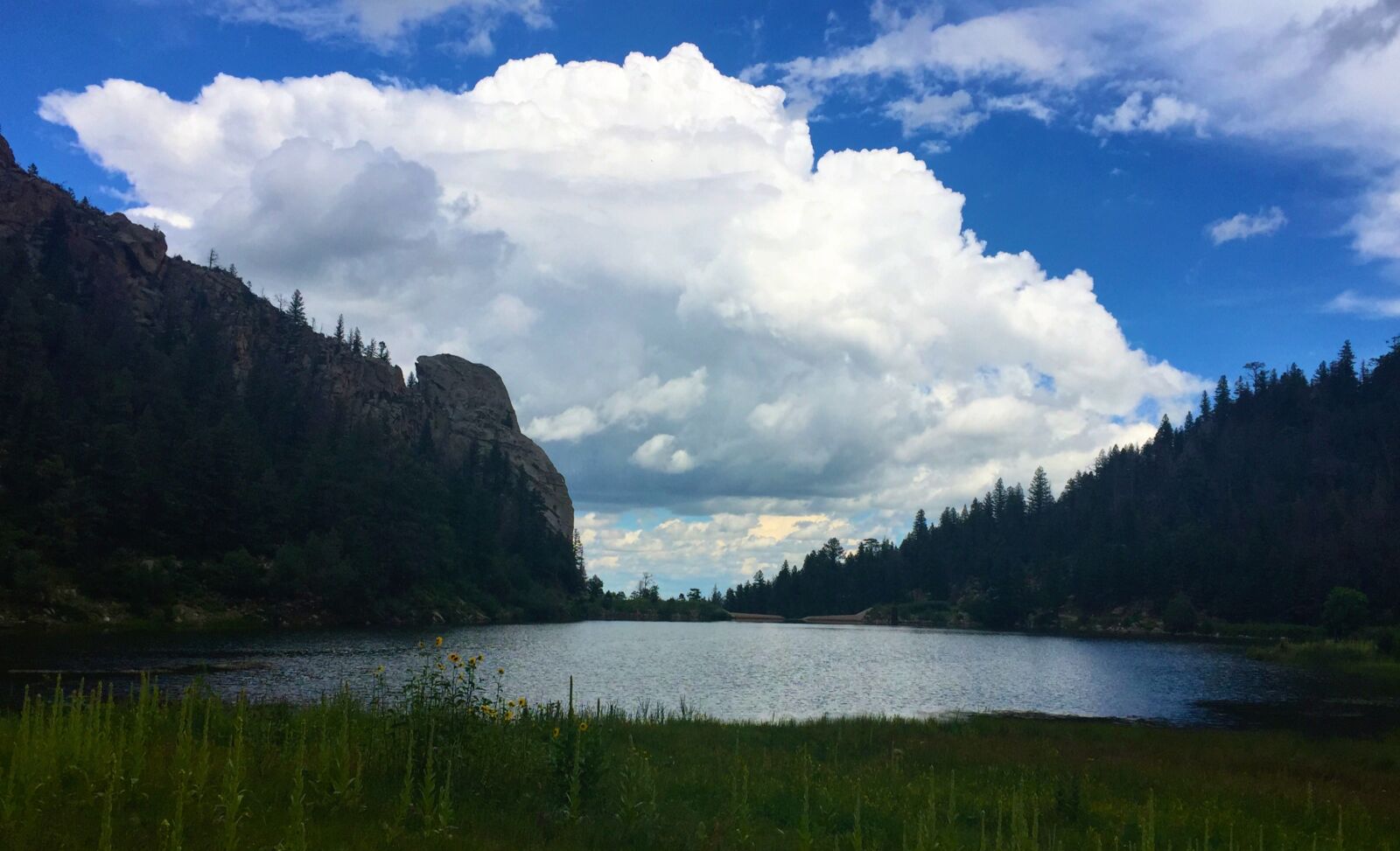 iPhone 6 Plus back camera 4.15mm f/2.2 sample photo. Lake, landscape, scenery, sky photography