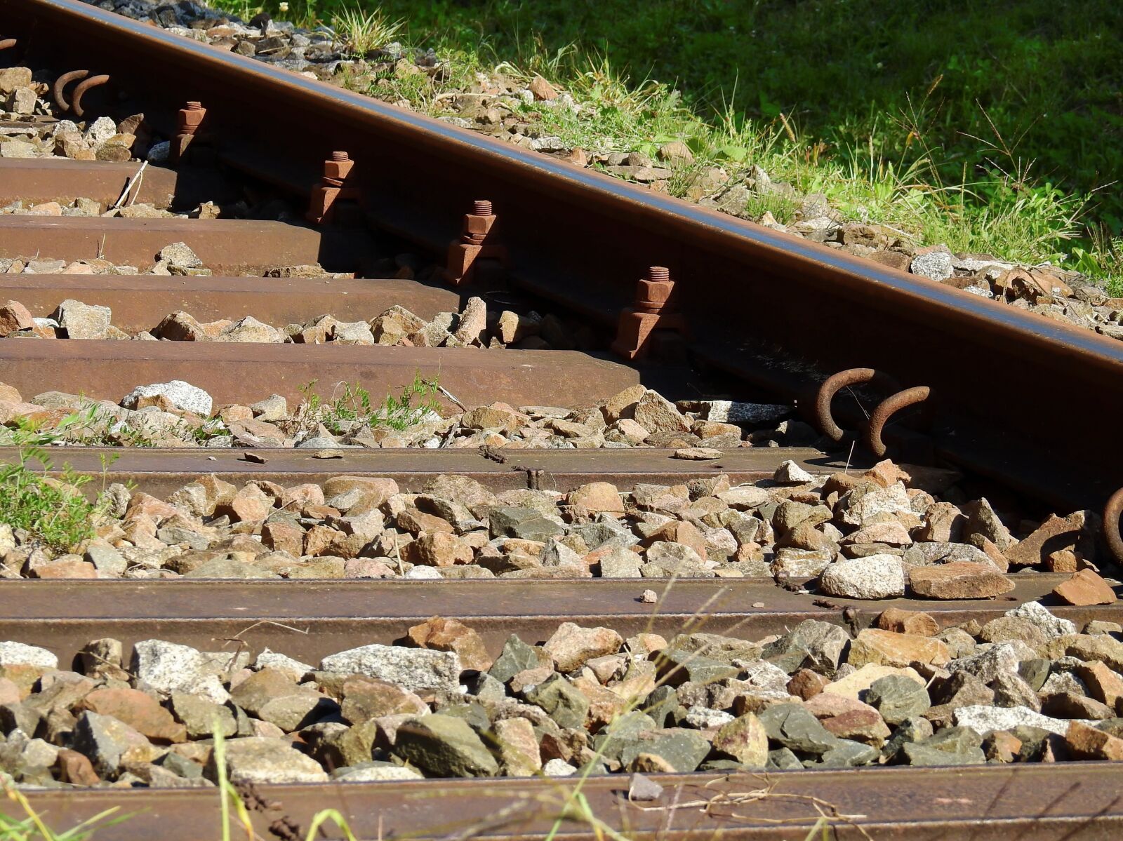 Nikon Coolpix P900 sample photo. Gleise, train, rails photography