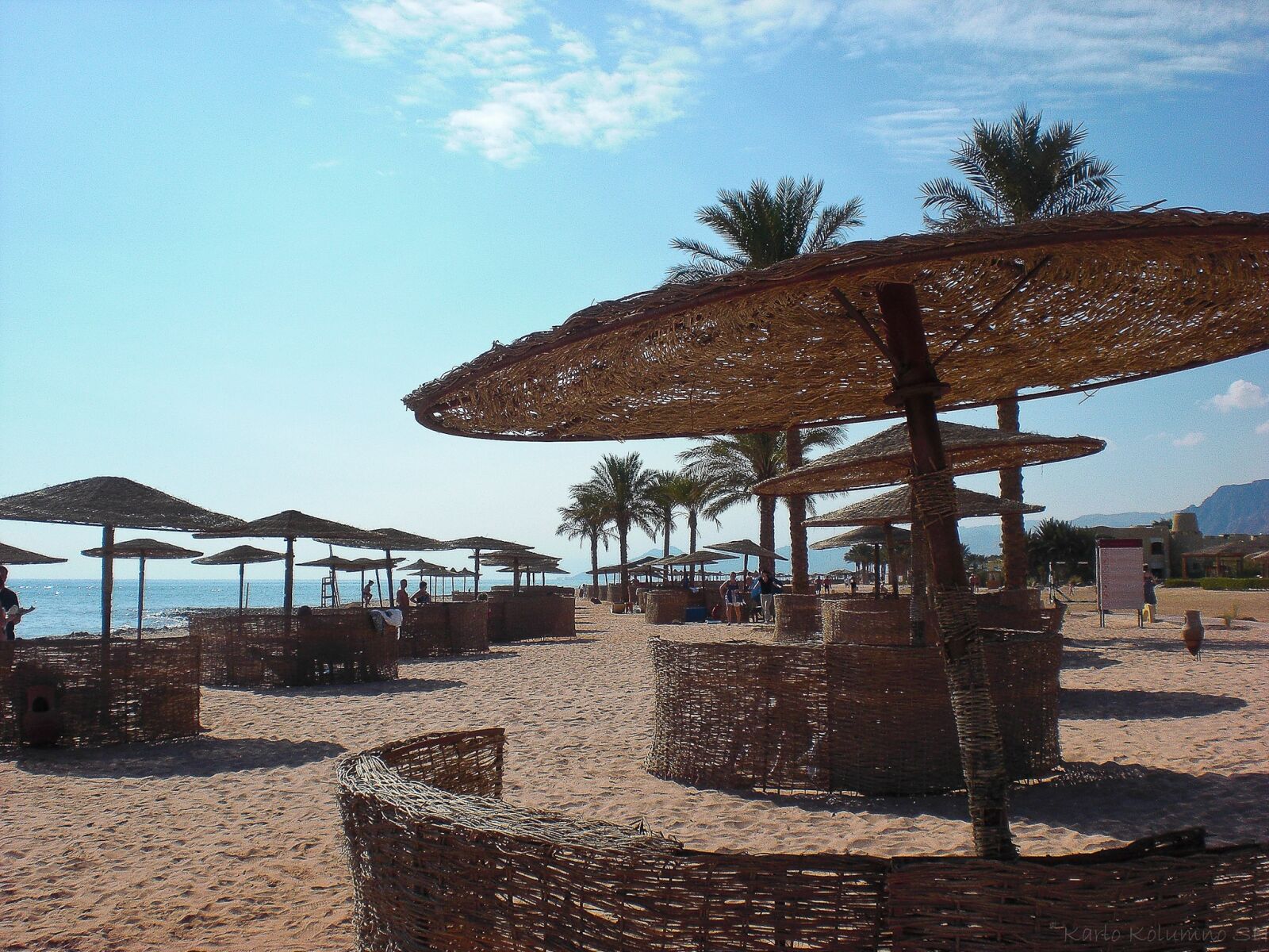 CASIO EX-Z80 sample photo. Egypt, sea, water photography