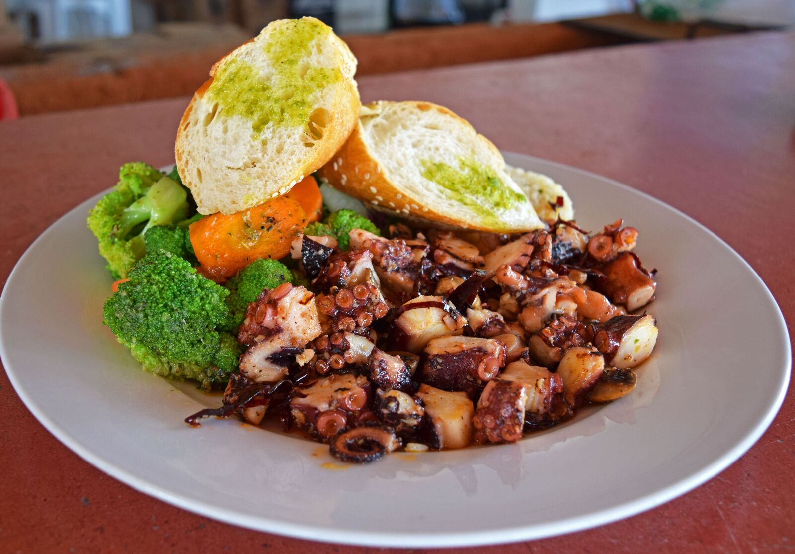 Nikon D5300 sample photo. Seafood, octopus, squid photography