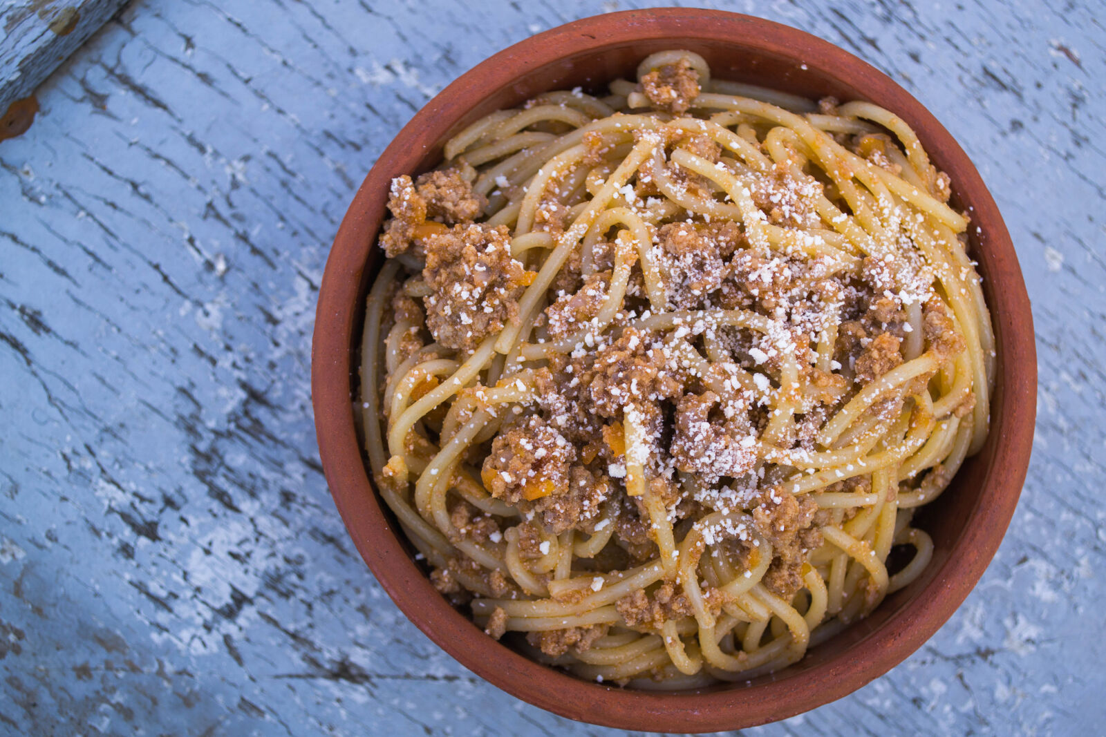Nikon D3100 sample photo. Bolognesse, ceramic, plate, delicious photography