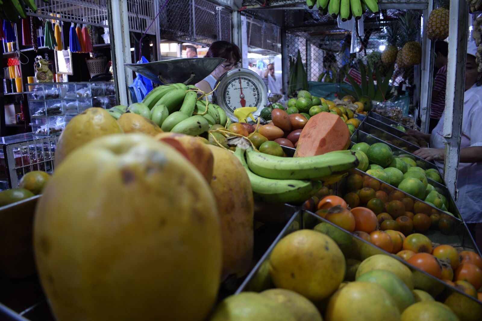 Nikon D5300 sample photo. Fruit, meter, papaya photography