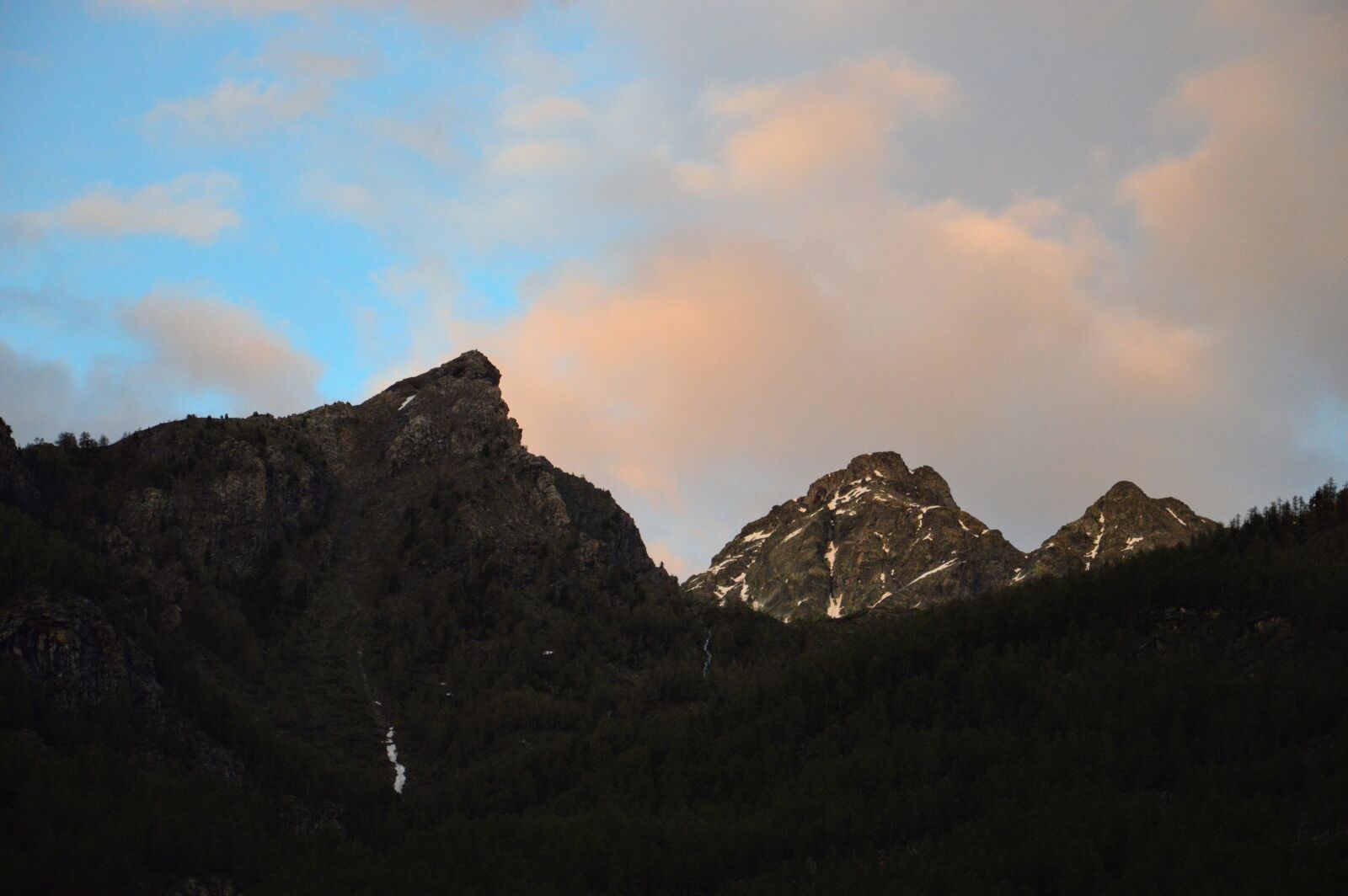 Nikon D3200 sample photo. Sunset, clouds, sun photography