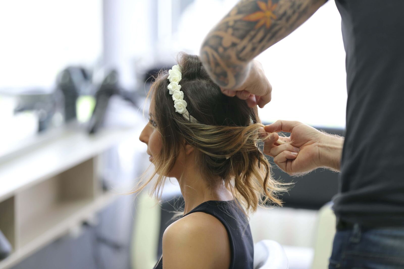 Canon EOS 6D sample photo. Hairstyle, hairdresser, service, salon photography