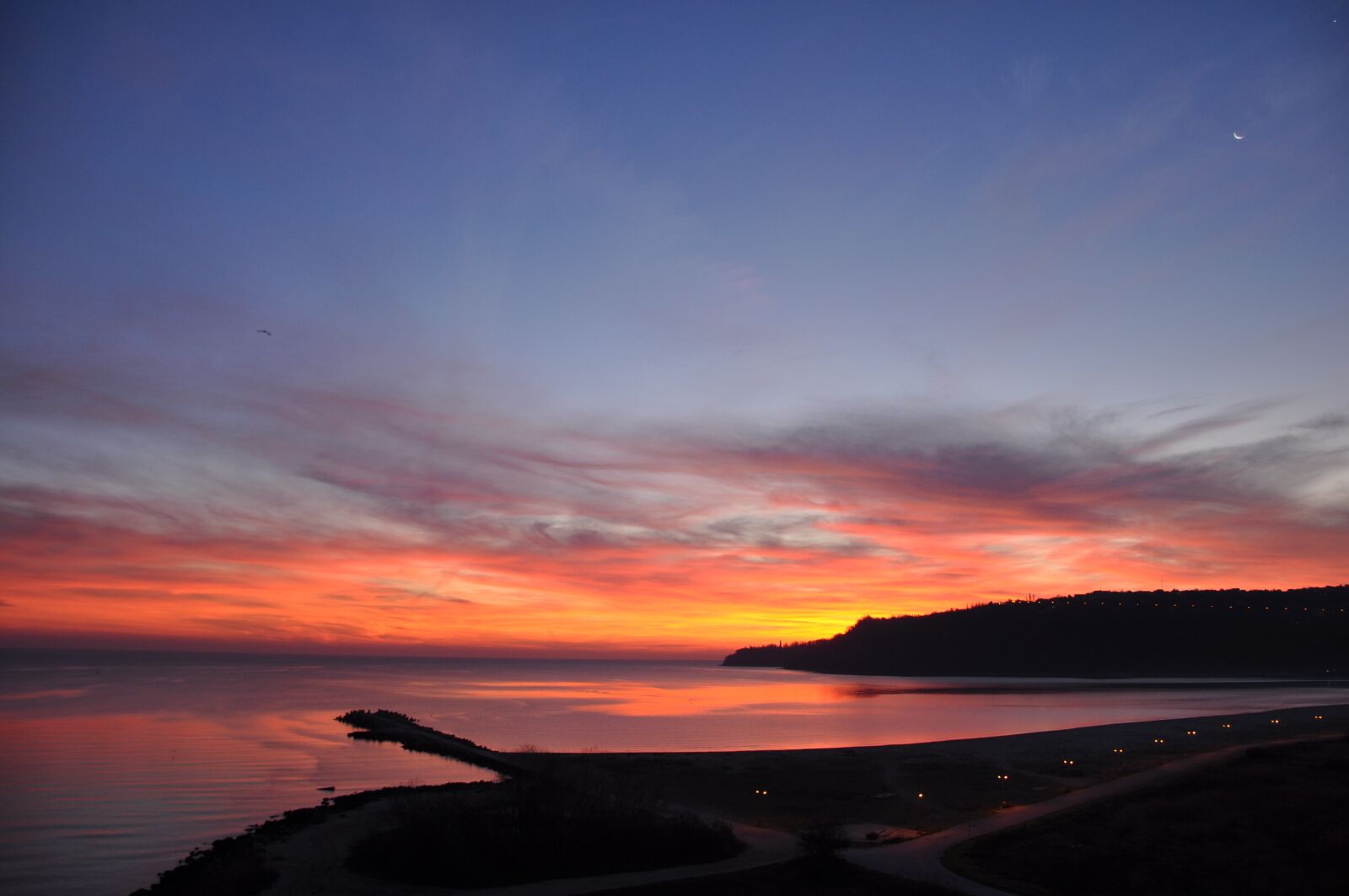 Nikon D90 sample photo. Sky, sea, sun photography