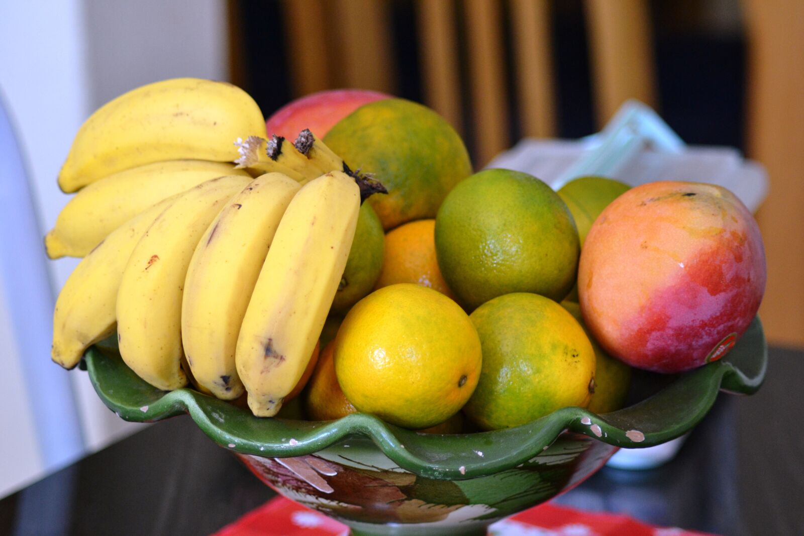 Nikon D3100 sample photo. Banana, manga, fruit photography