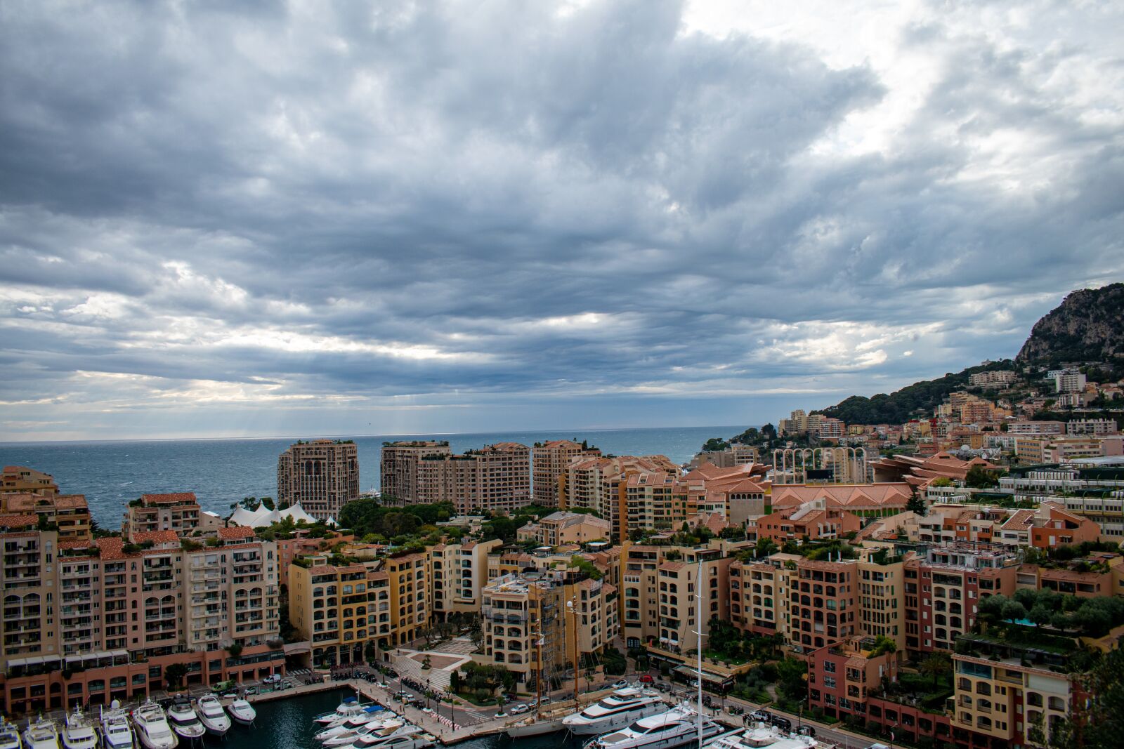 Nikon D5600 sample photo. Monaco, panorama, sea photography